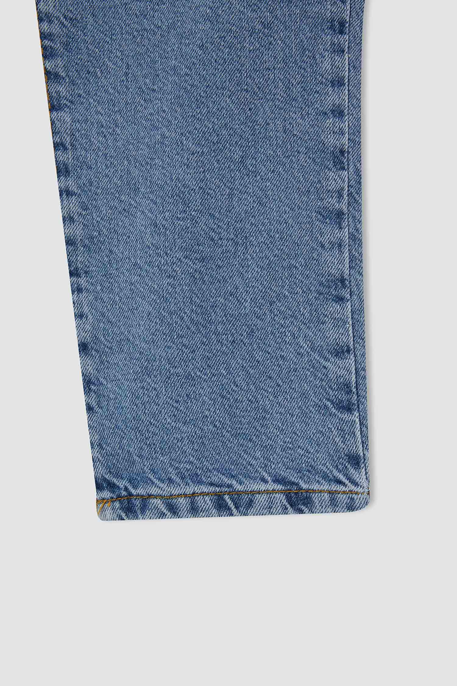 Kız Çocuk Slouchy Fit Jean Pantolon