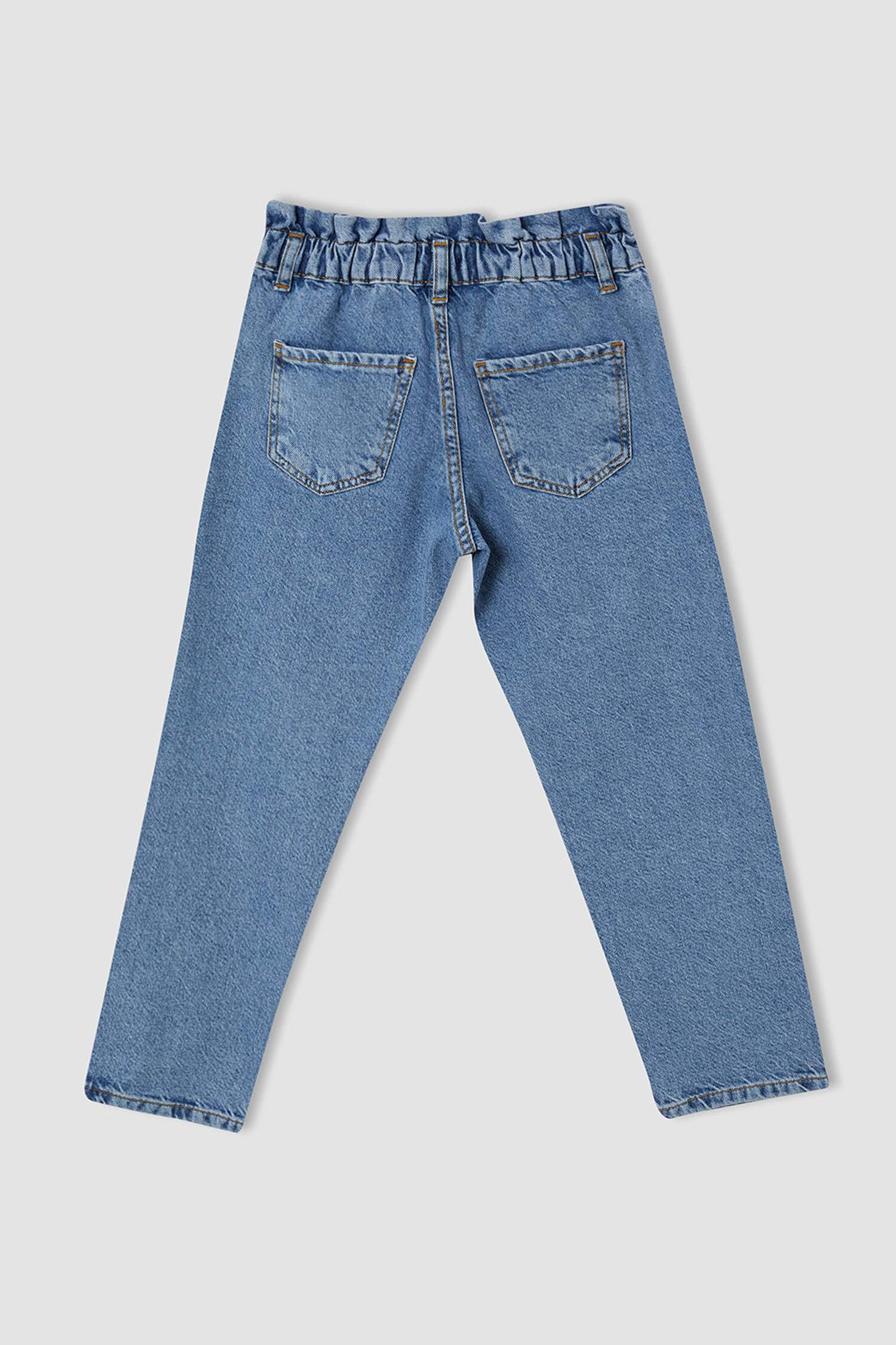 Kız Çocuk Slouchy Fit Jean Pantolon