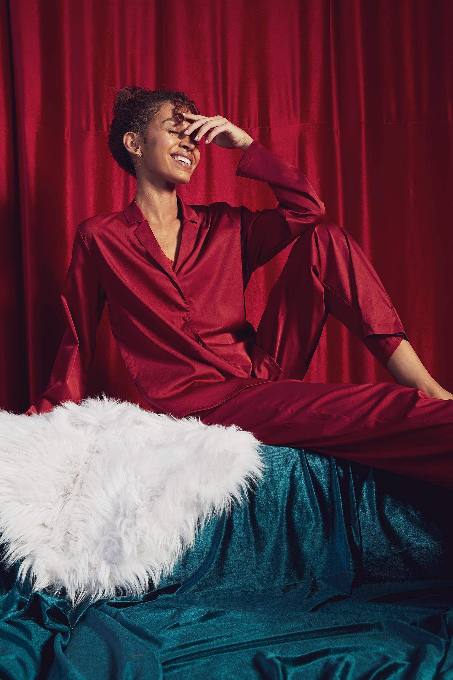Beli Lastikli Relax Fit Pijama Altı
