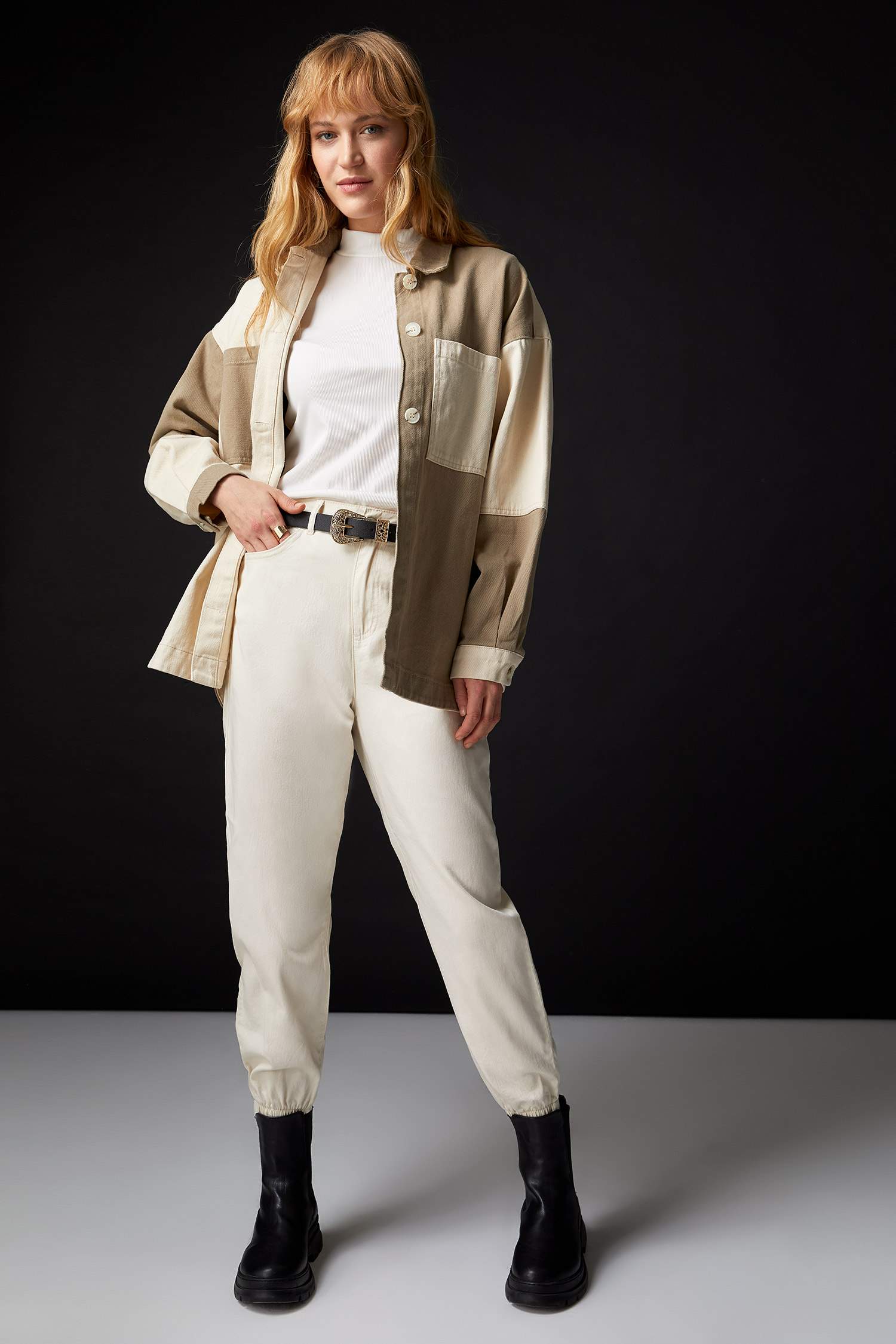 Cepli Gabardin Jogger Pantolon