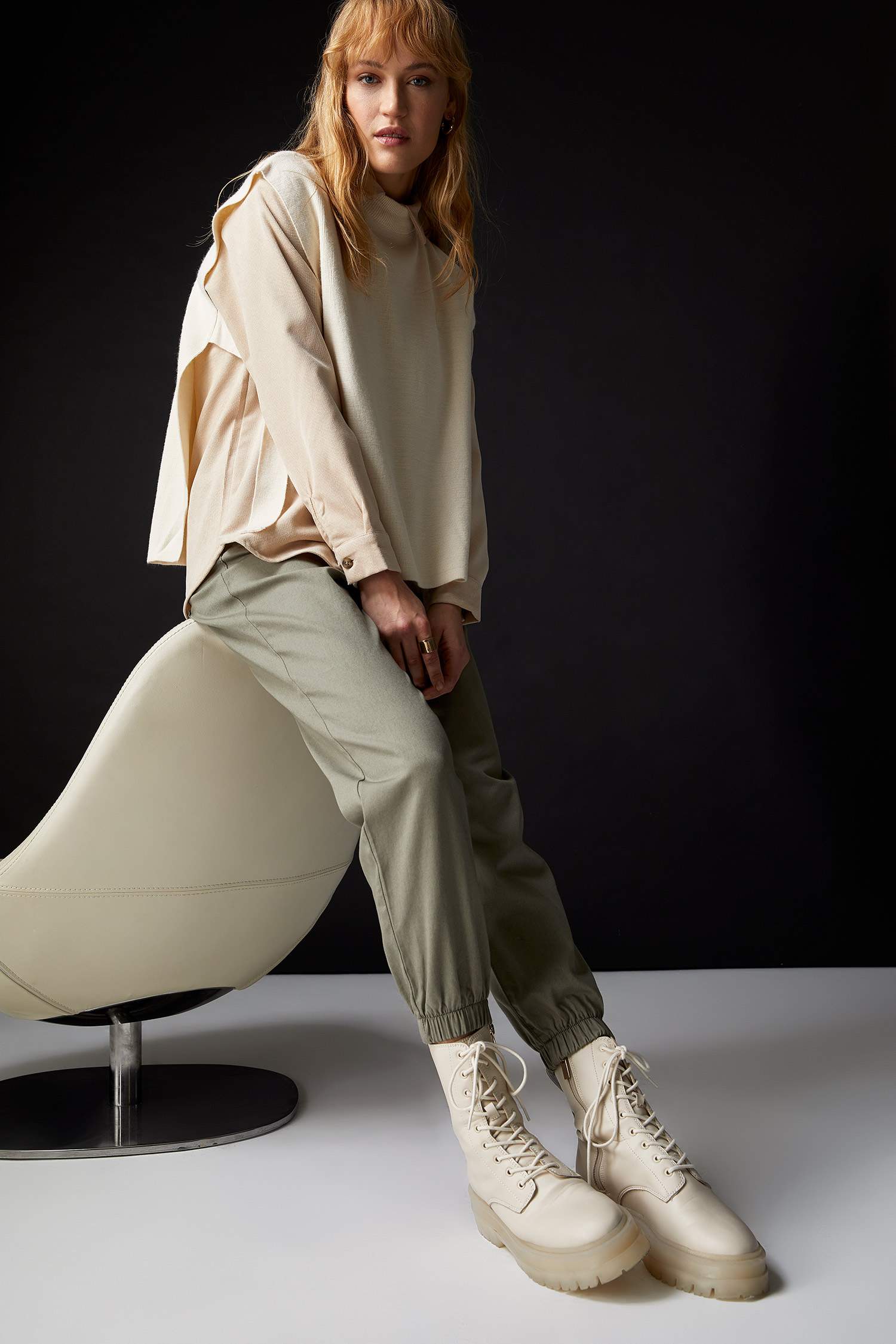 Cepli Gabardin Jogger Pantolon