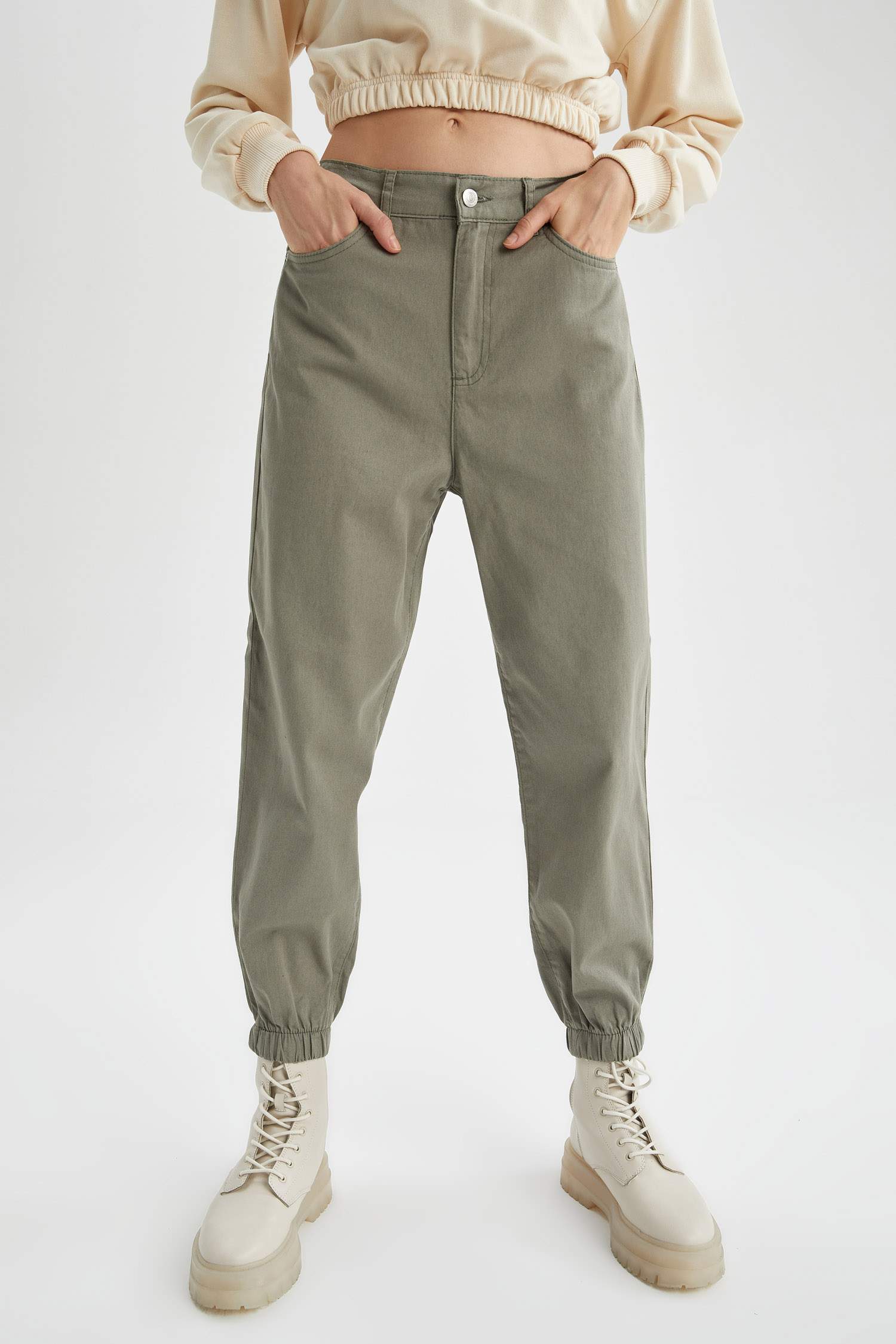 Cepli Gabardin Jogger Pantolon