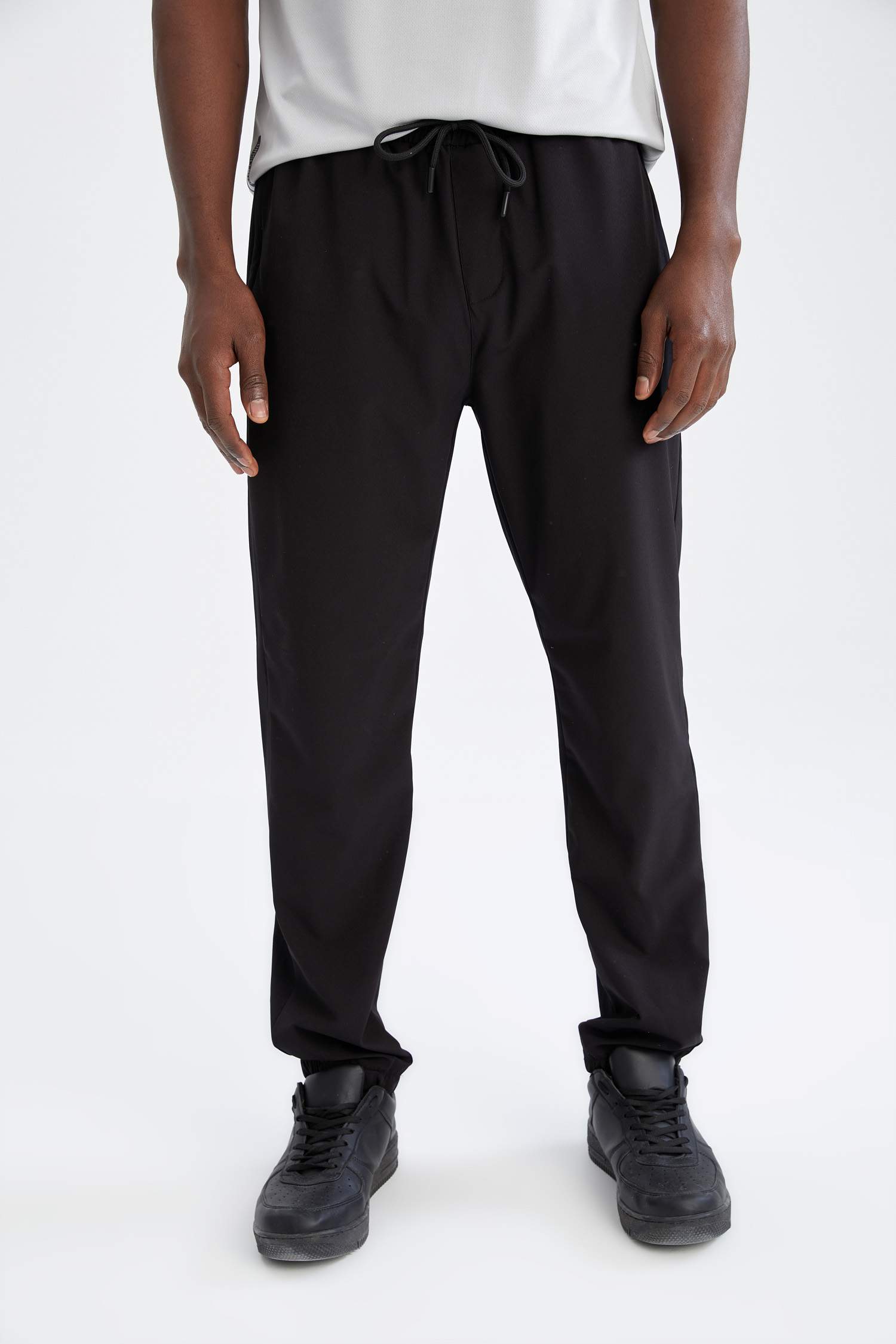 Slim Fit Esnek Belli Spor Jogger Eşofman Altı
