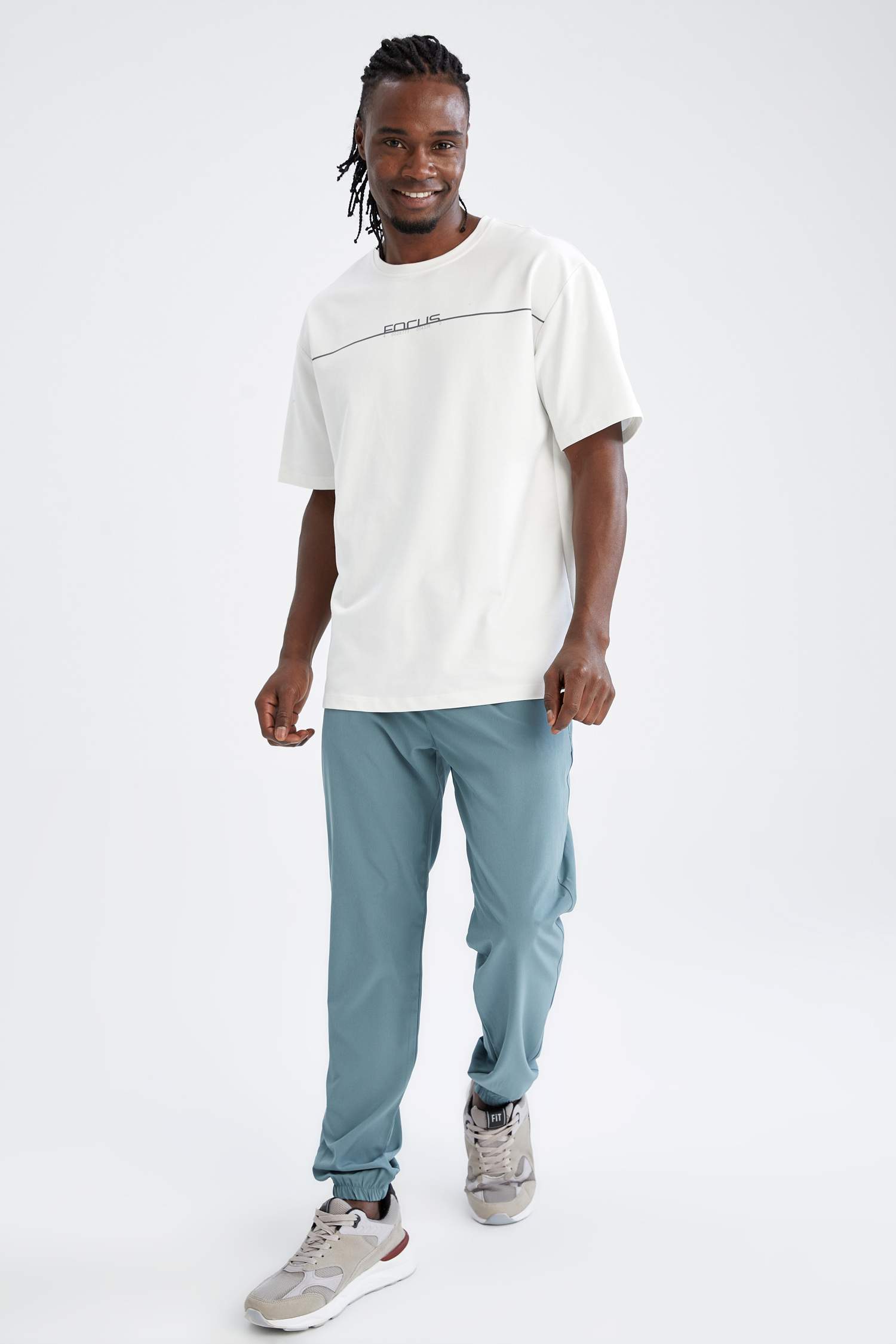 Slim Fit Esnek Belli Spor Jogger Eşofman Altı