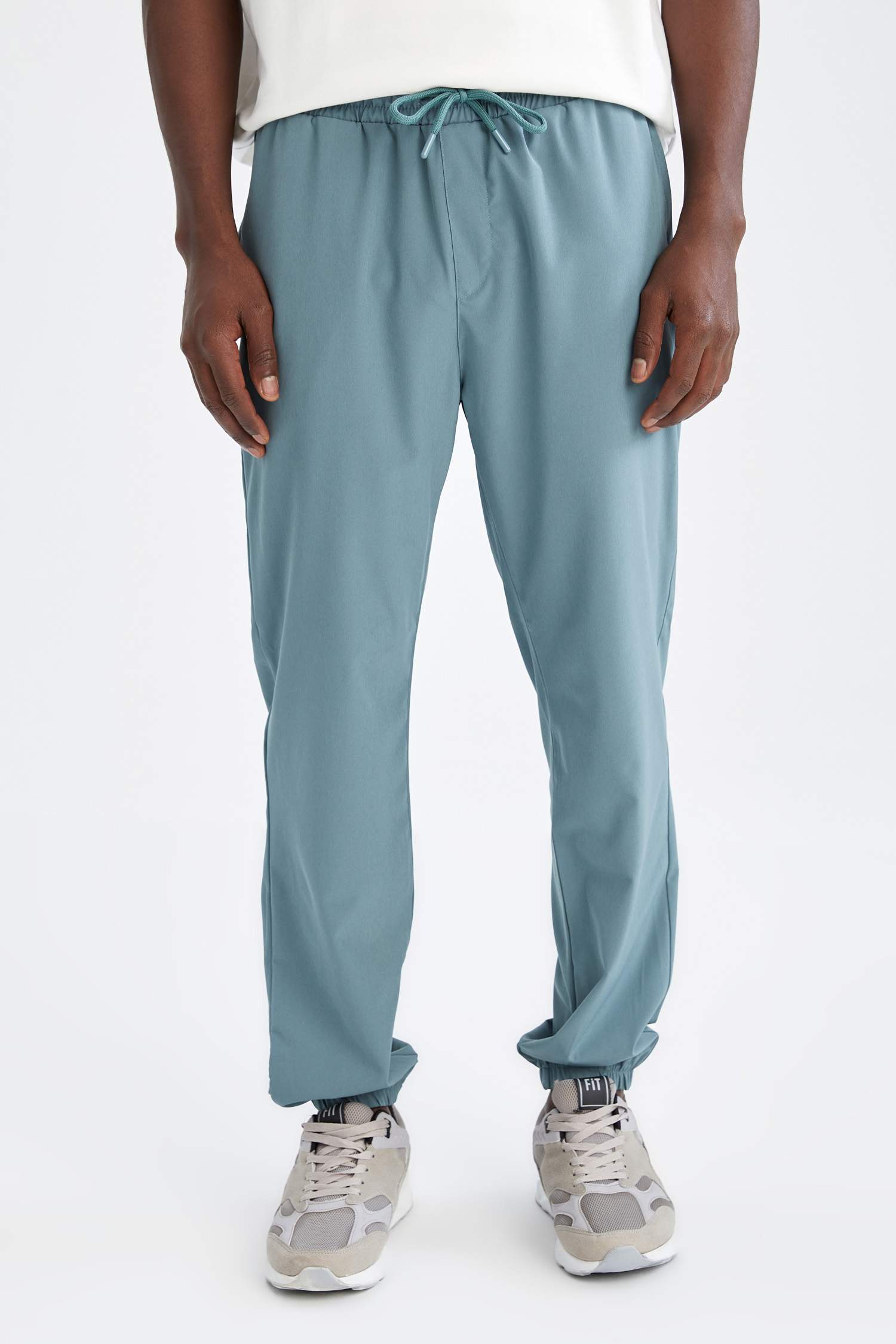 Slim Fit Esnek Belli Spor Jogger Eşofman Altı