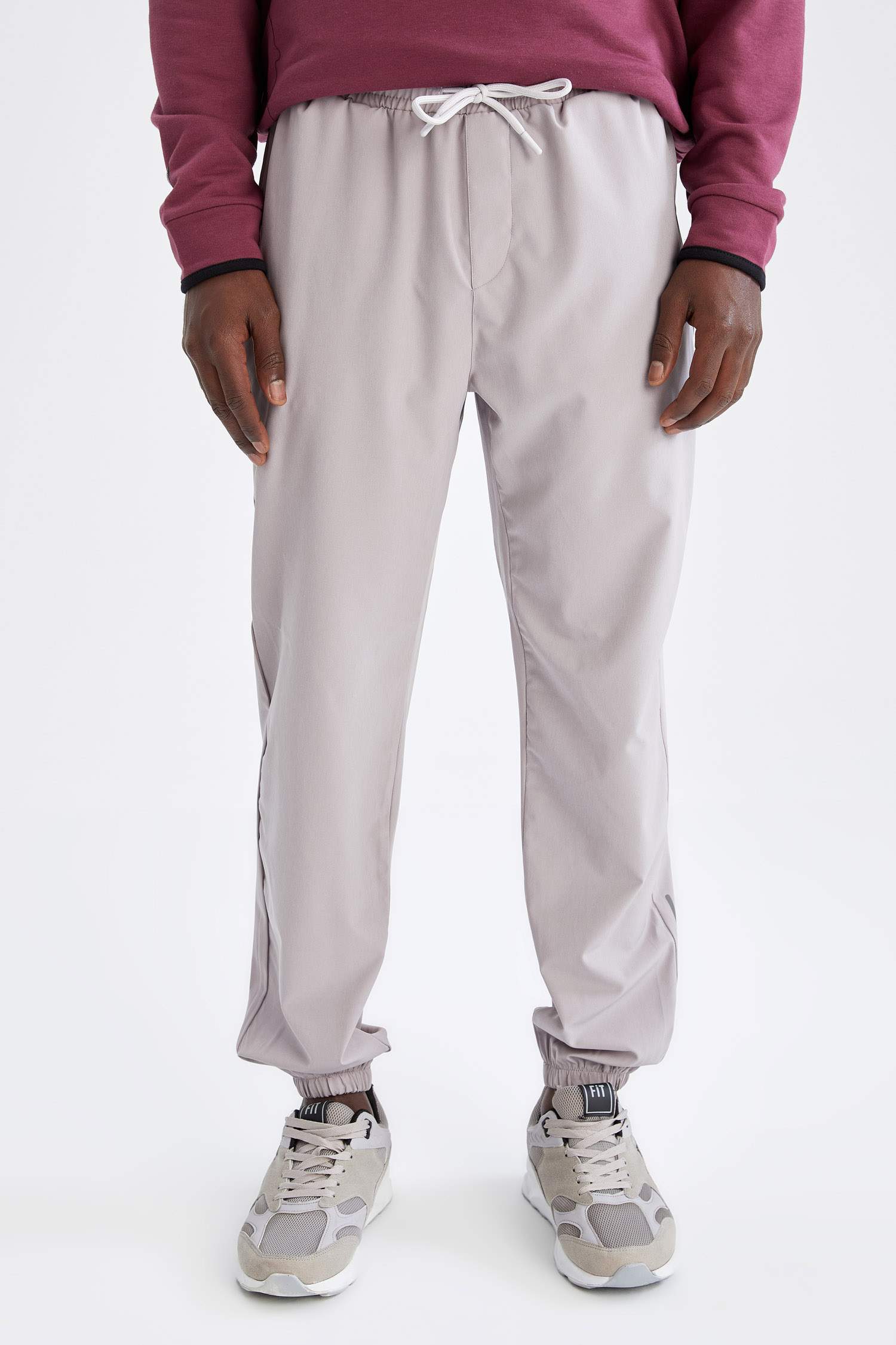 Slim Fit Esnek Belli Spor Jogger Eşofman Altı