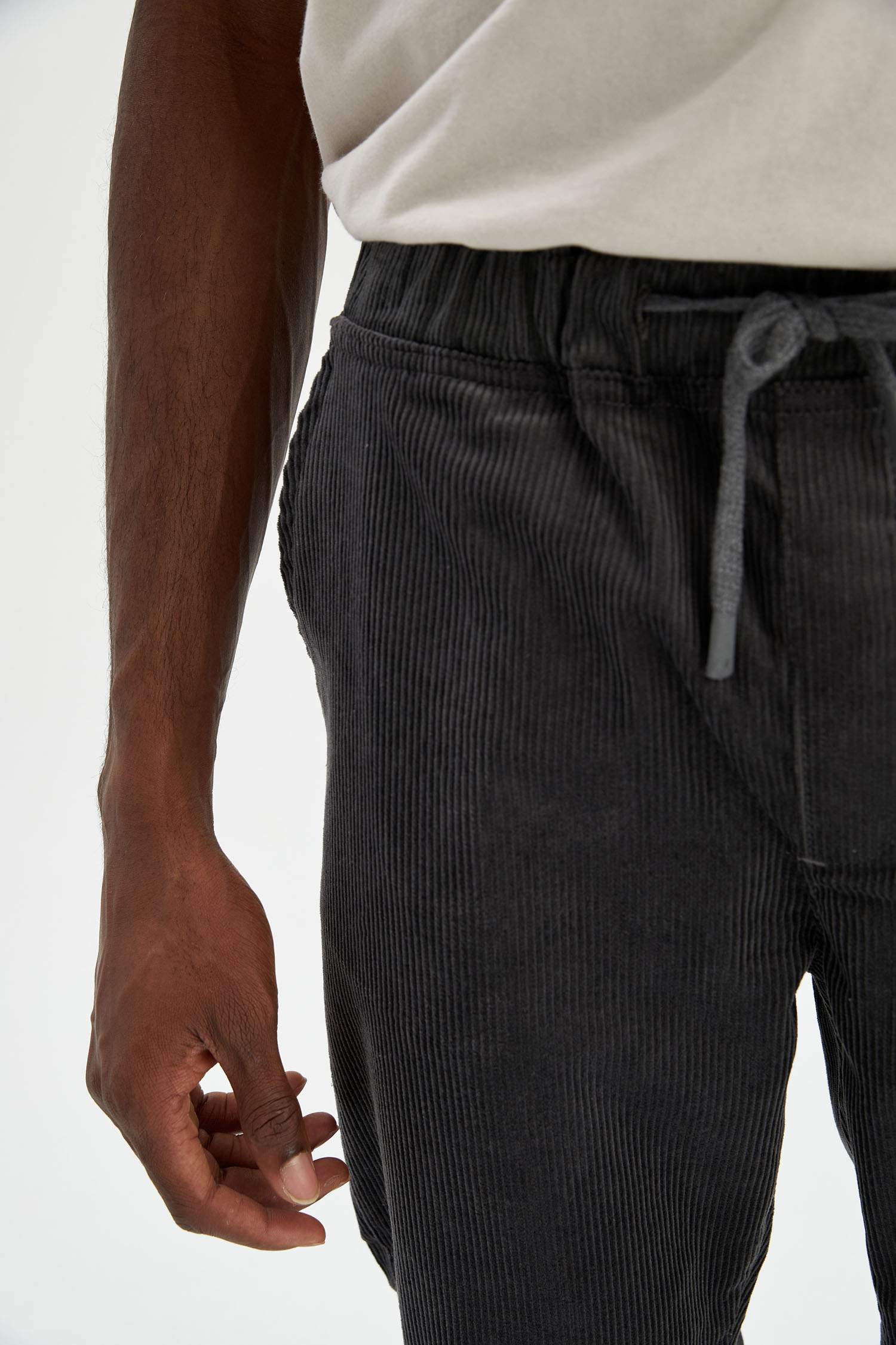 Relax Fit Kadife Chino Pantolon
