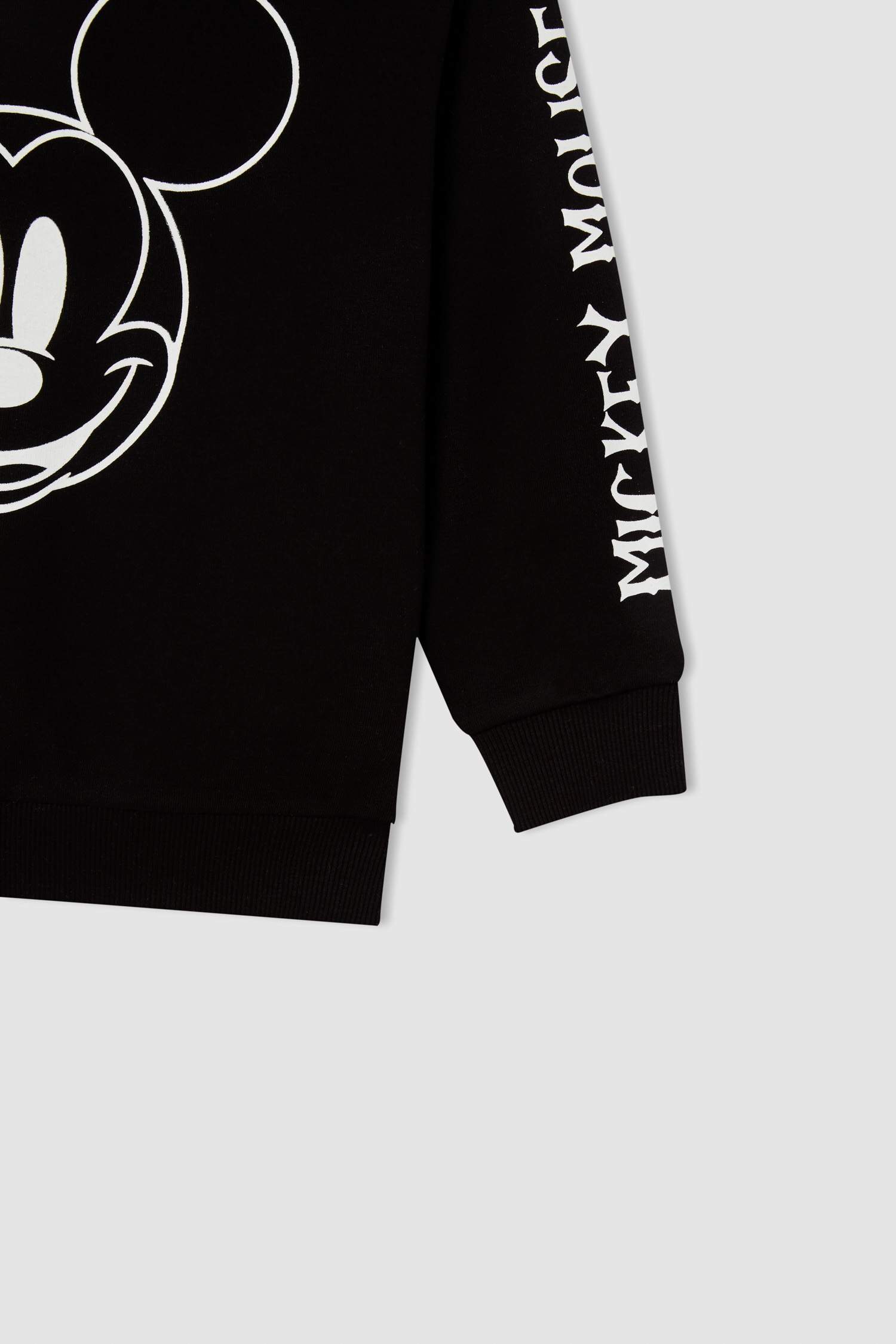 Erkek Çocuk Mickey & Minnie Lisanslı Regular Fit Lisanslı Kapüşonlu Sweatshirt
