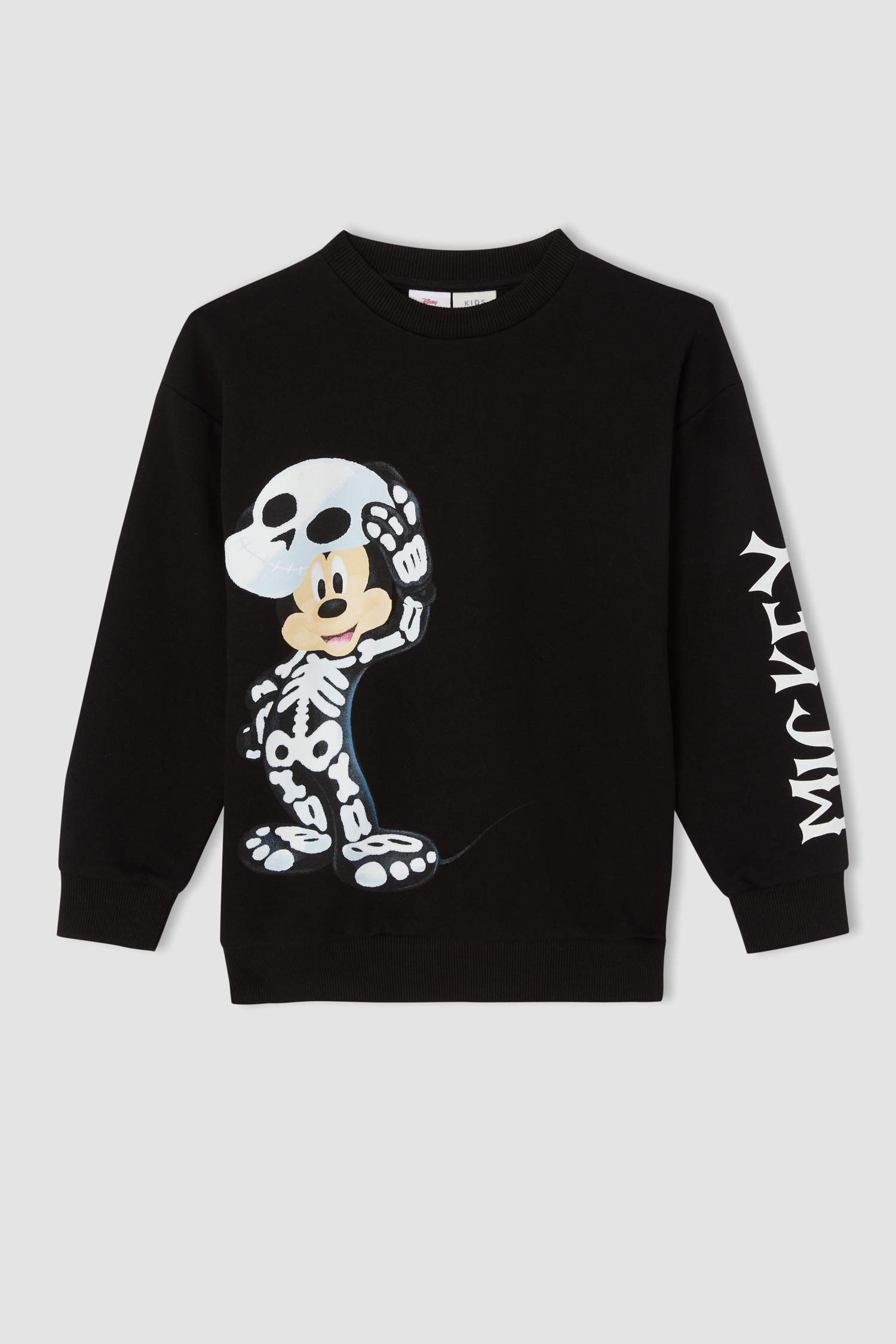 Erkek Çocuk Mickey & Minnie Lisanslı Regular Fit Lisanslı Bisiklet Yaka Sweatshirt