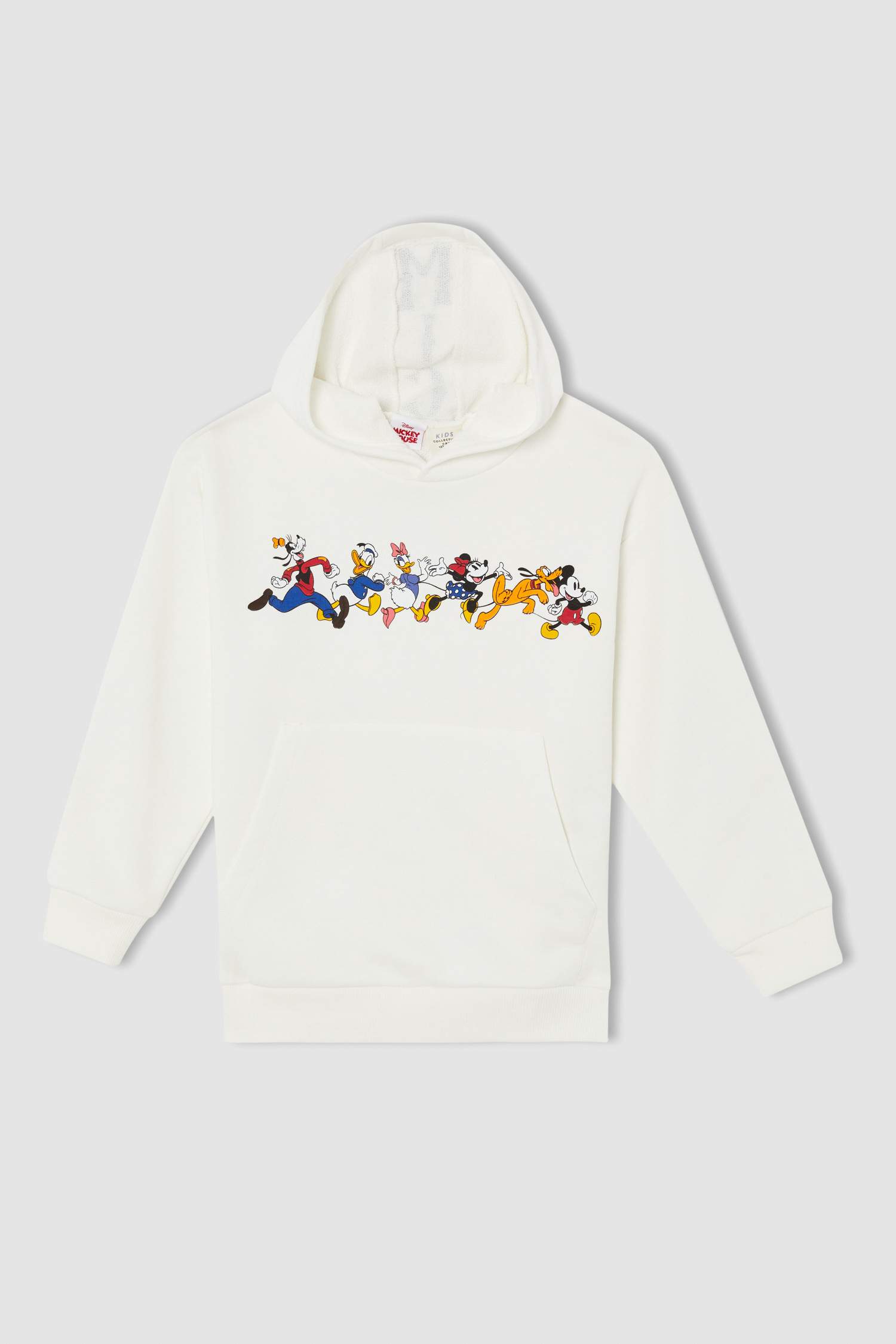 Erkek Çocuk Mickey & Minnie Lisanslı Relax Fit Lisanslı Kapüşonlu Sweatshirt