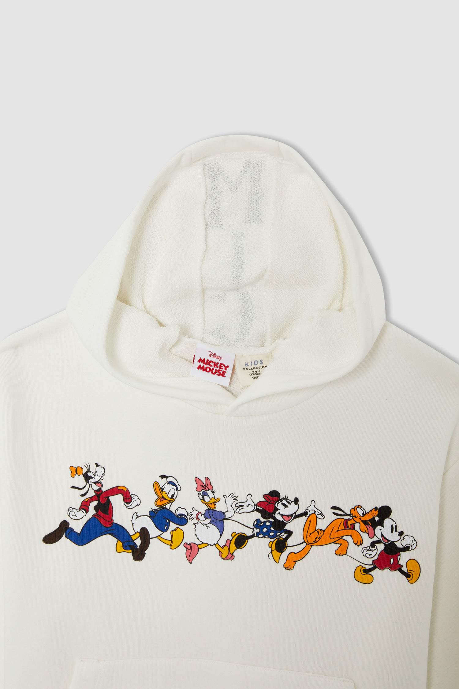 Erkek Çocuk Mickey & Minnie Lisanslı Relax Fit Lisanslı Kapüşonlu Sweatshirt