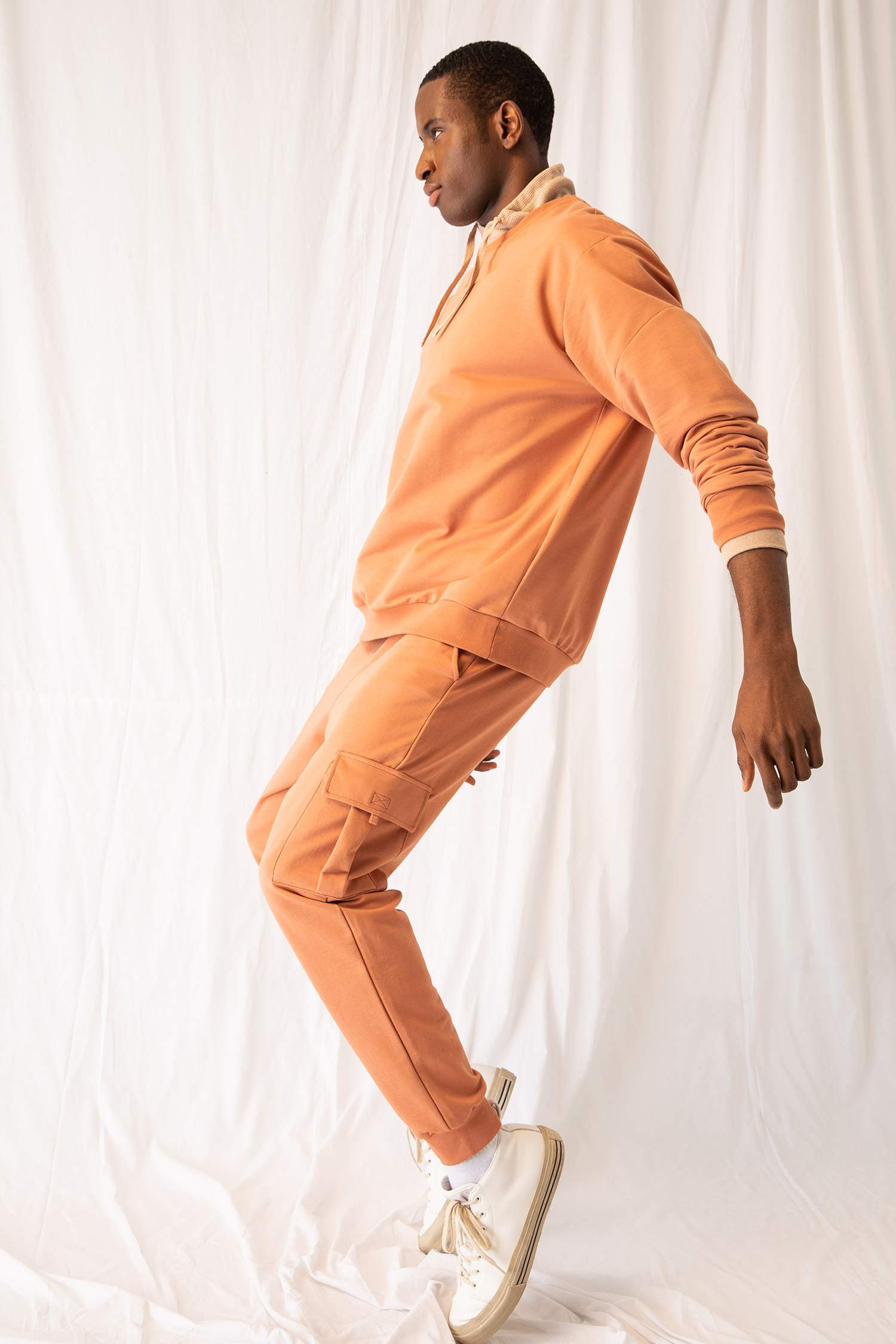 Regular Fit Kargo Cepli Jogger Eşofman Altı