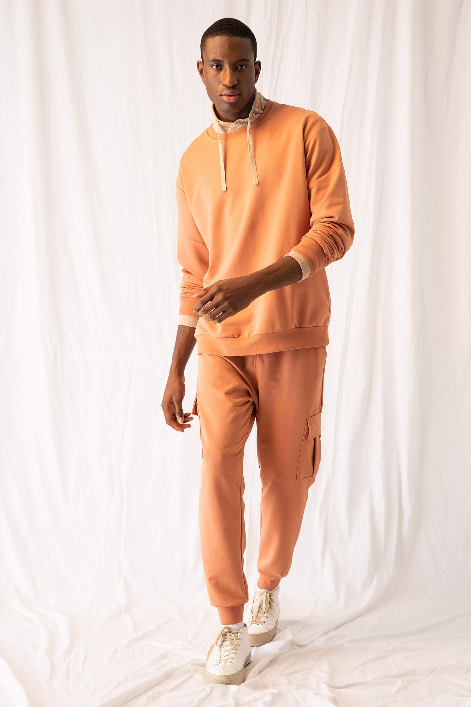 Regular Fit Kargo Cepli Jogger Eşofman Altı