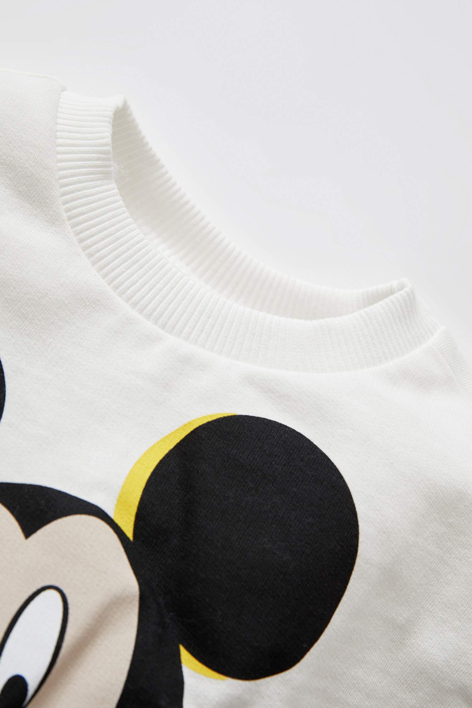 Erkek Bebek Mickey & Minnie Lisanslı Regular Fit Pamuklu Sweatshirt