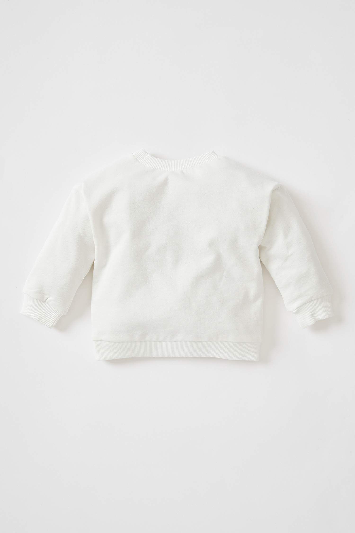Erkek Bebek Mickey & Minnie Lisanslı Regular Fit Pamuklu Sweatshirt