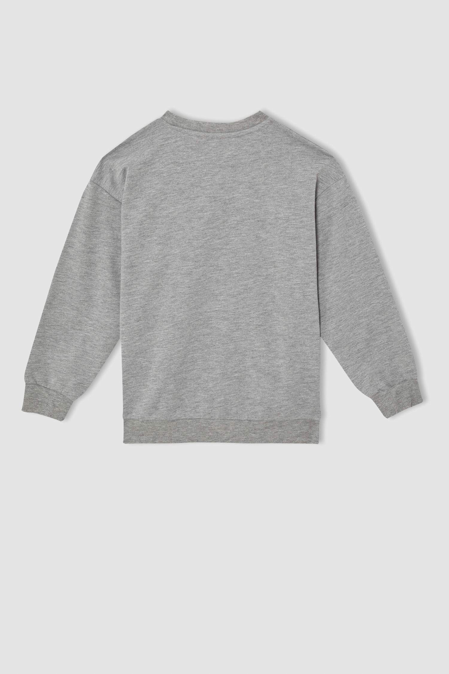 Erkek Çocuk Harvard University Lisanslı Kapüşonlu Sweatshirt