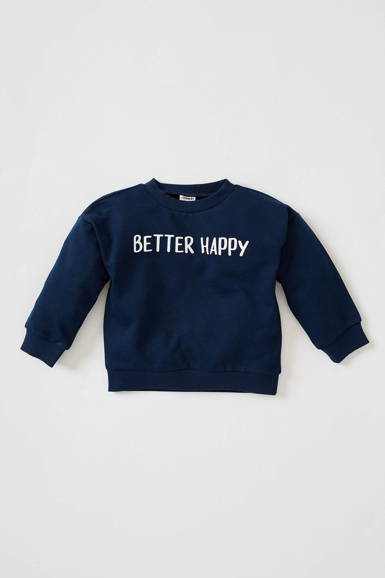 Erkek Bebek Regular Fit Baskılı Sweatshirt