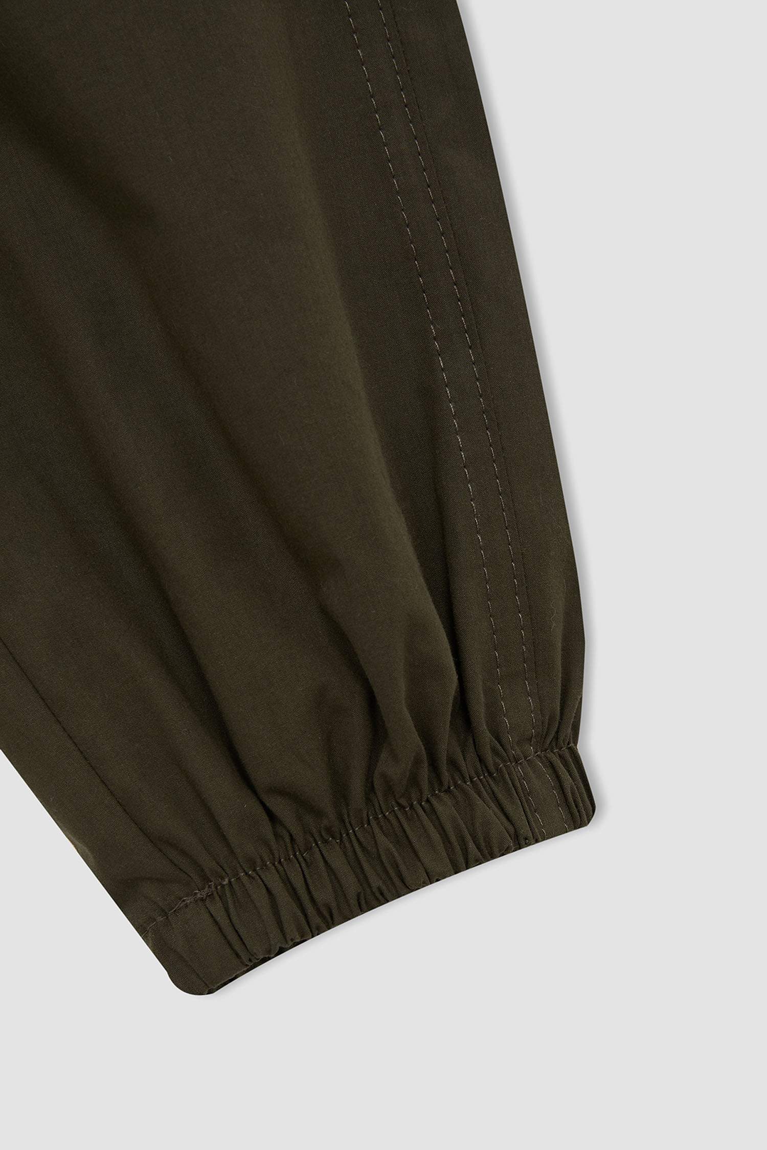 Erkek Çocuk Esnek Belli Canvas Pantolon