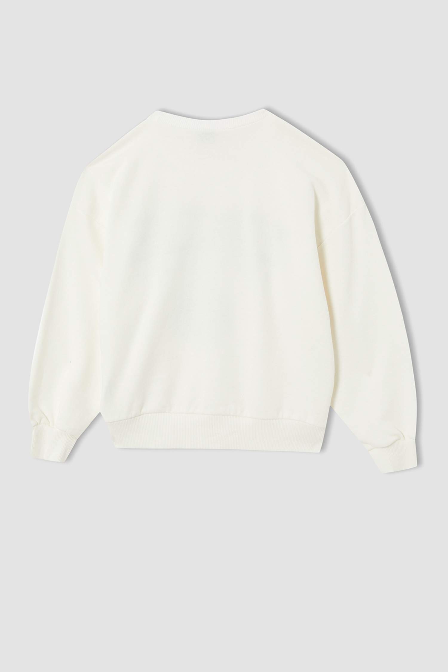 Kız Çocuk Yale University Lisanslı Regular Fit Bisiklet Yaka Sweatshirt