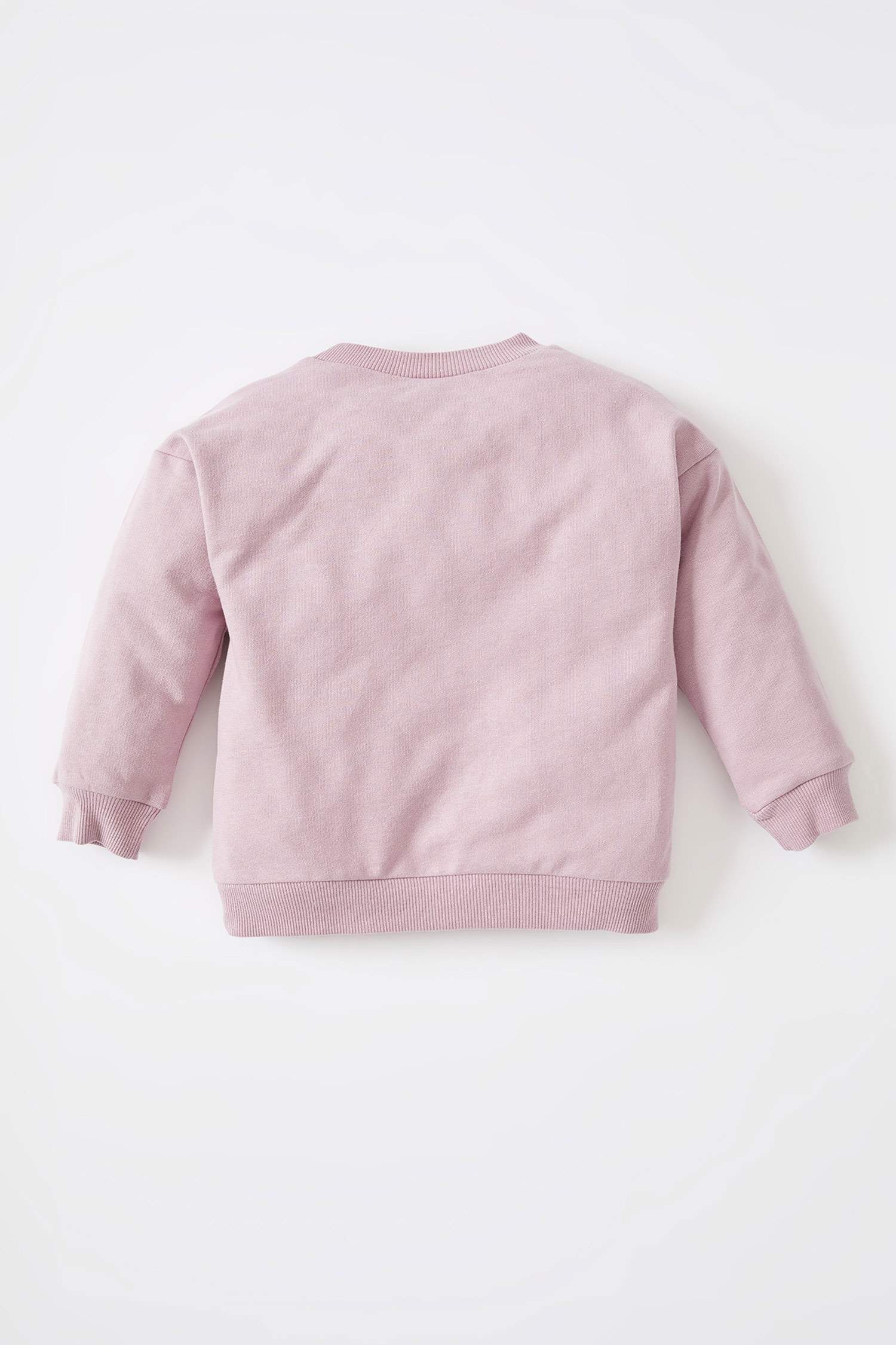 Kız Bebek 101 Dalmatians Lisanslı Bisiklet Yaka Pamuklu Sweatshirt