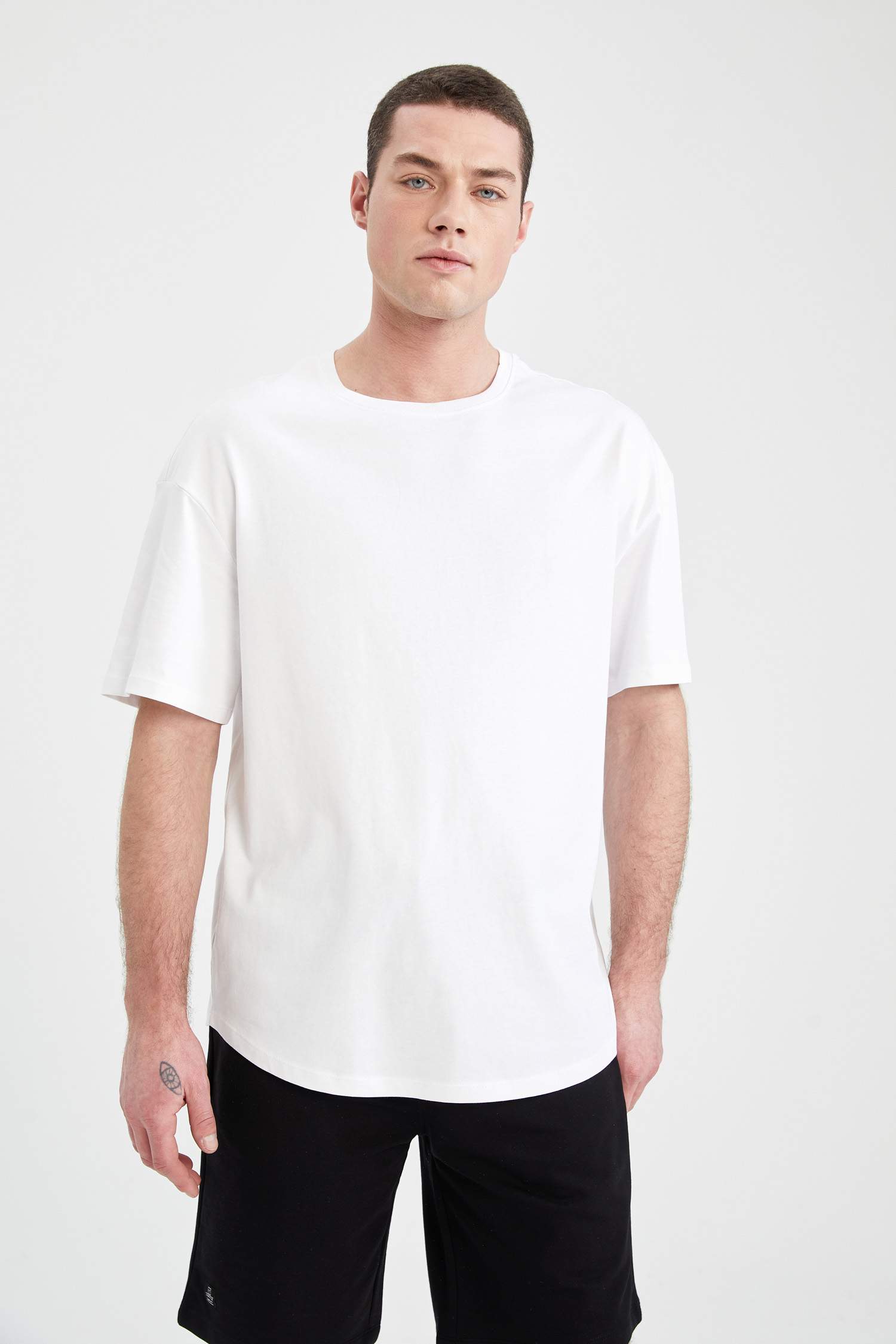 Coool Comfort Fit Bisiklet Yaka Basic Kısa Kollu Tişört