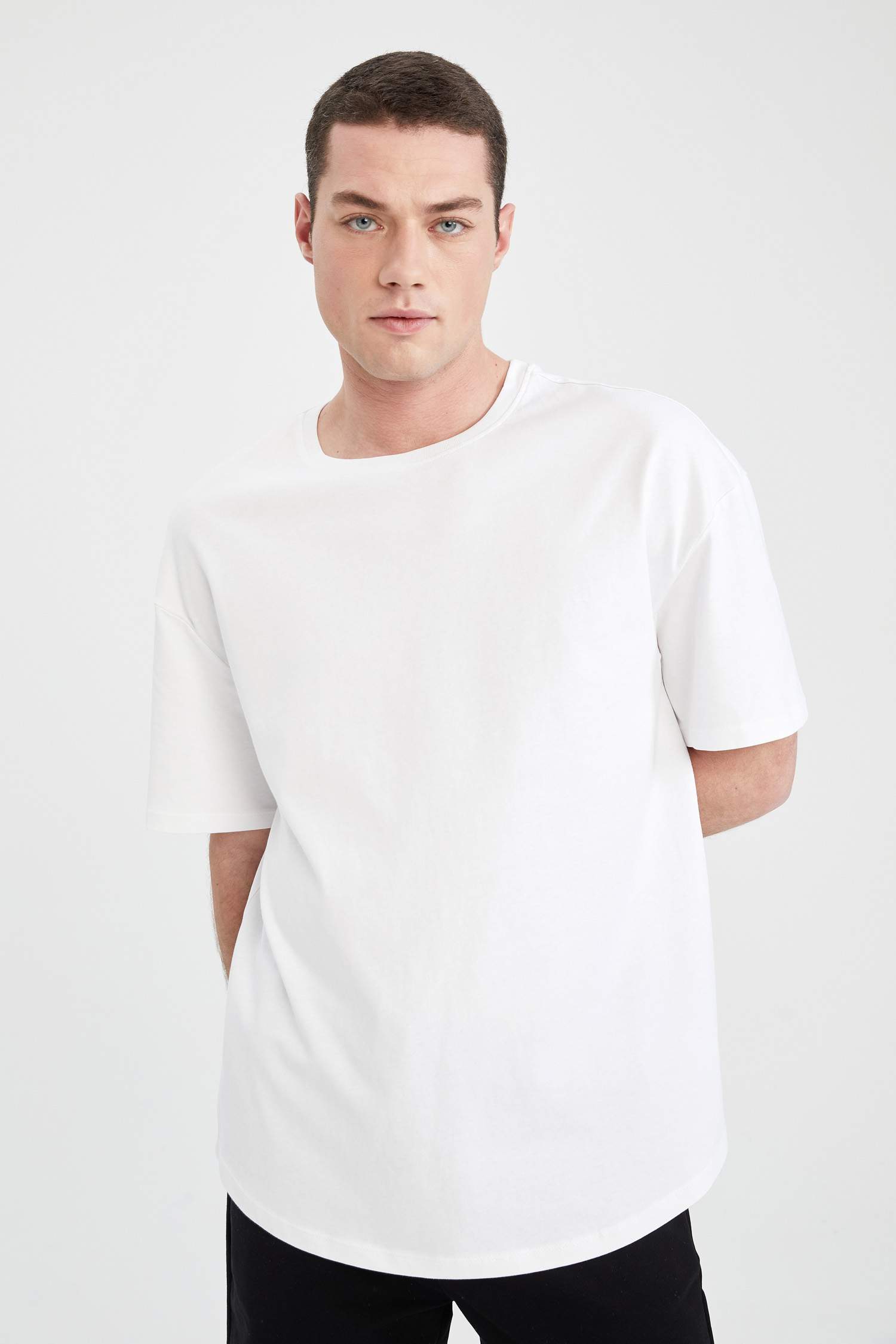 Coool Comfort Fit Bisiklet Yaka Basic Kısa Kollu Tişört