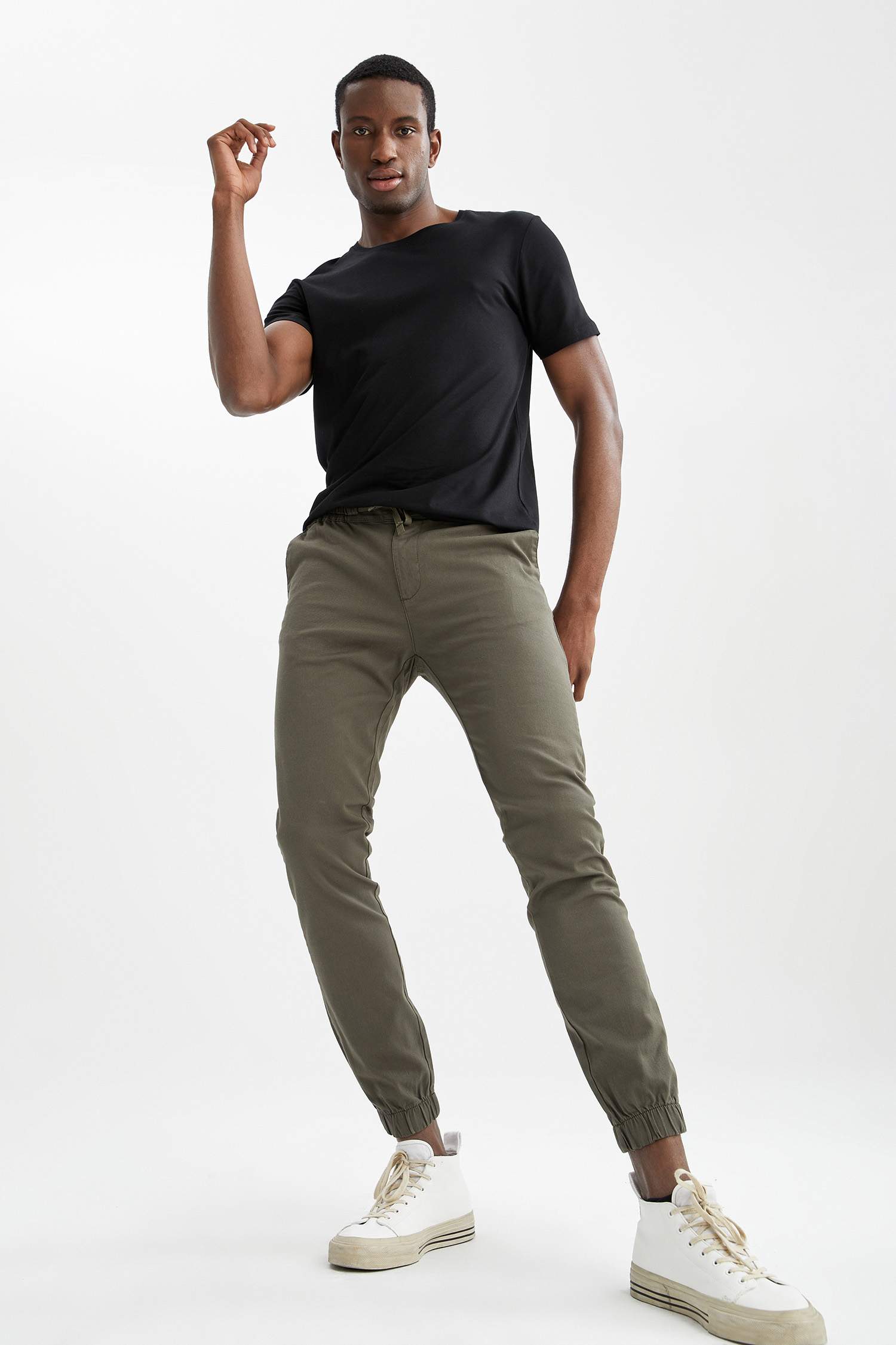 Jogger Standart Fit Kumaş Chino Pantolon