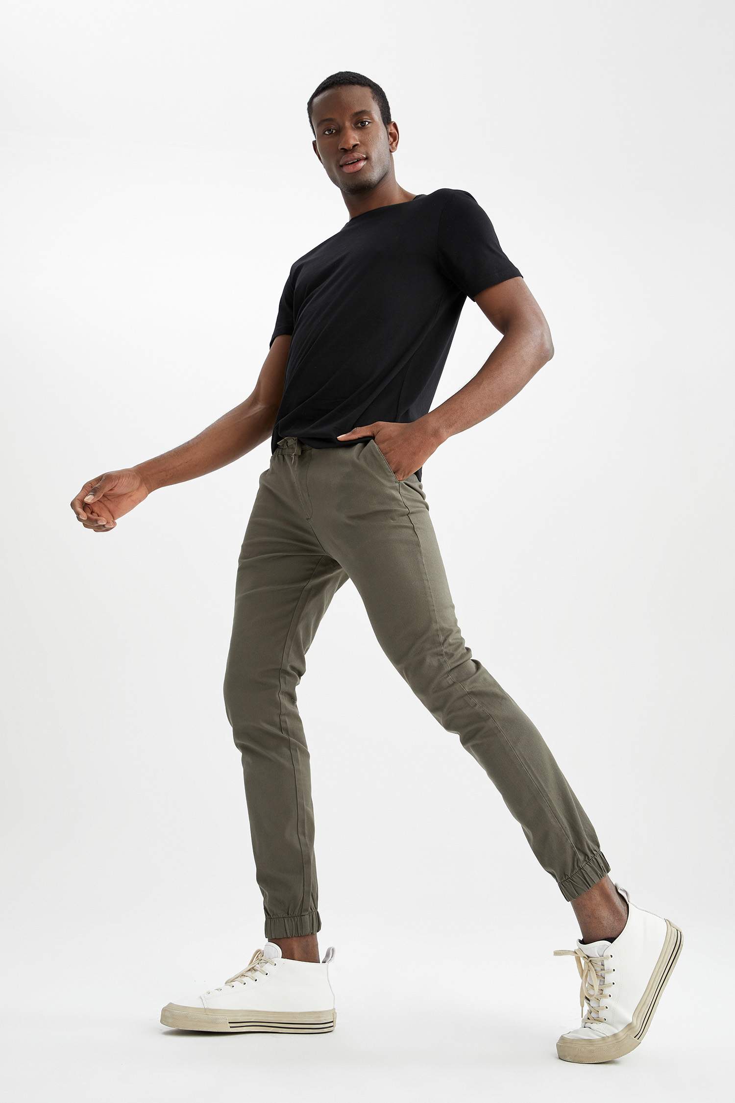 Jogger Standart Fit Kumaş Chino Pantolon