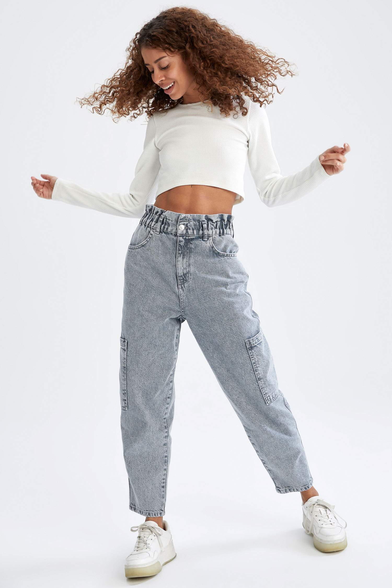 Paperbag Fit Pantolon