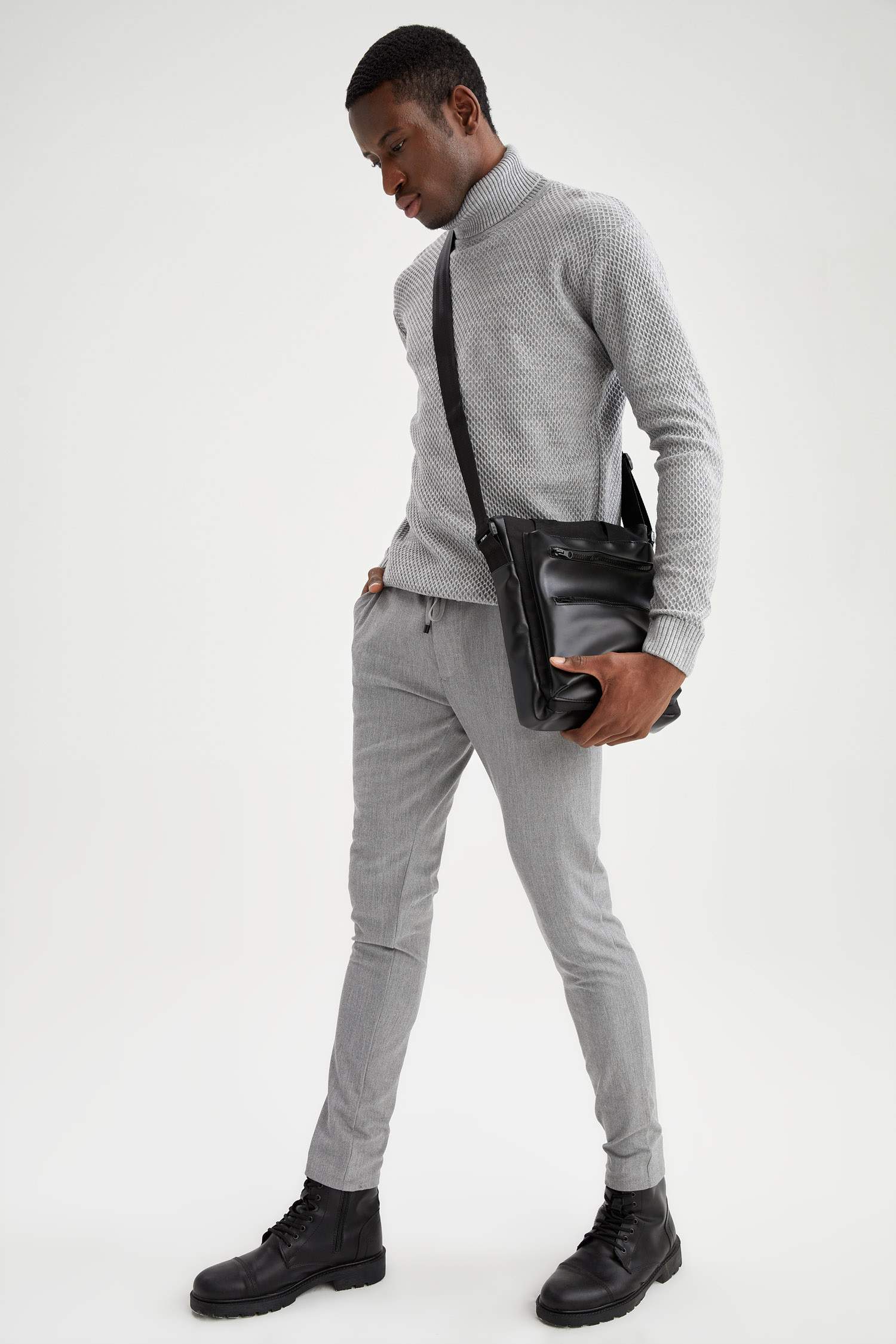 Jogger Standart Fit Kumaş Chino Pantolon