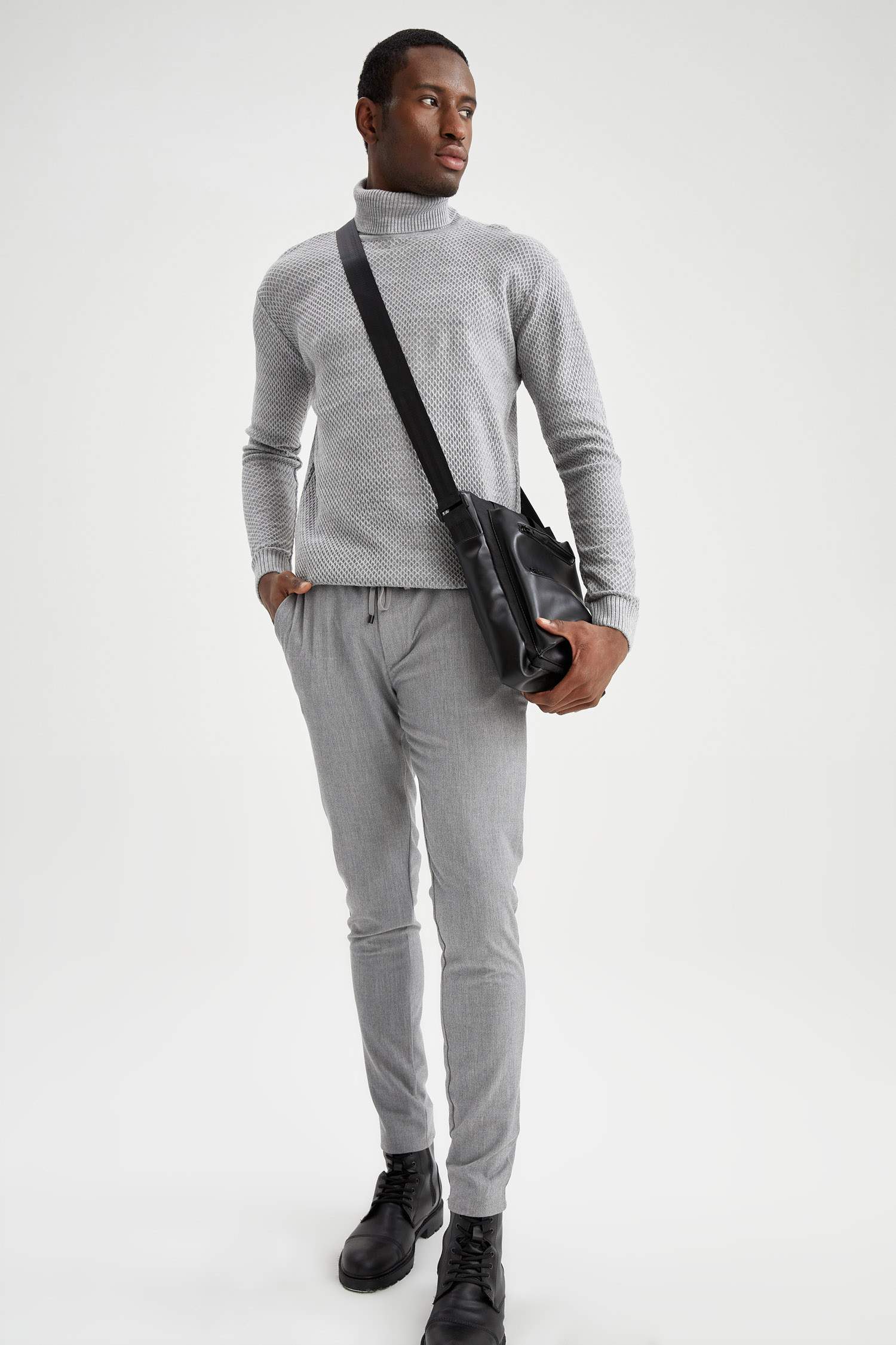 Jogger Standart Fit Kumaş Chino Pantolon