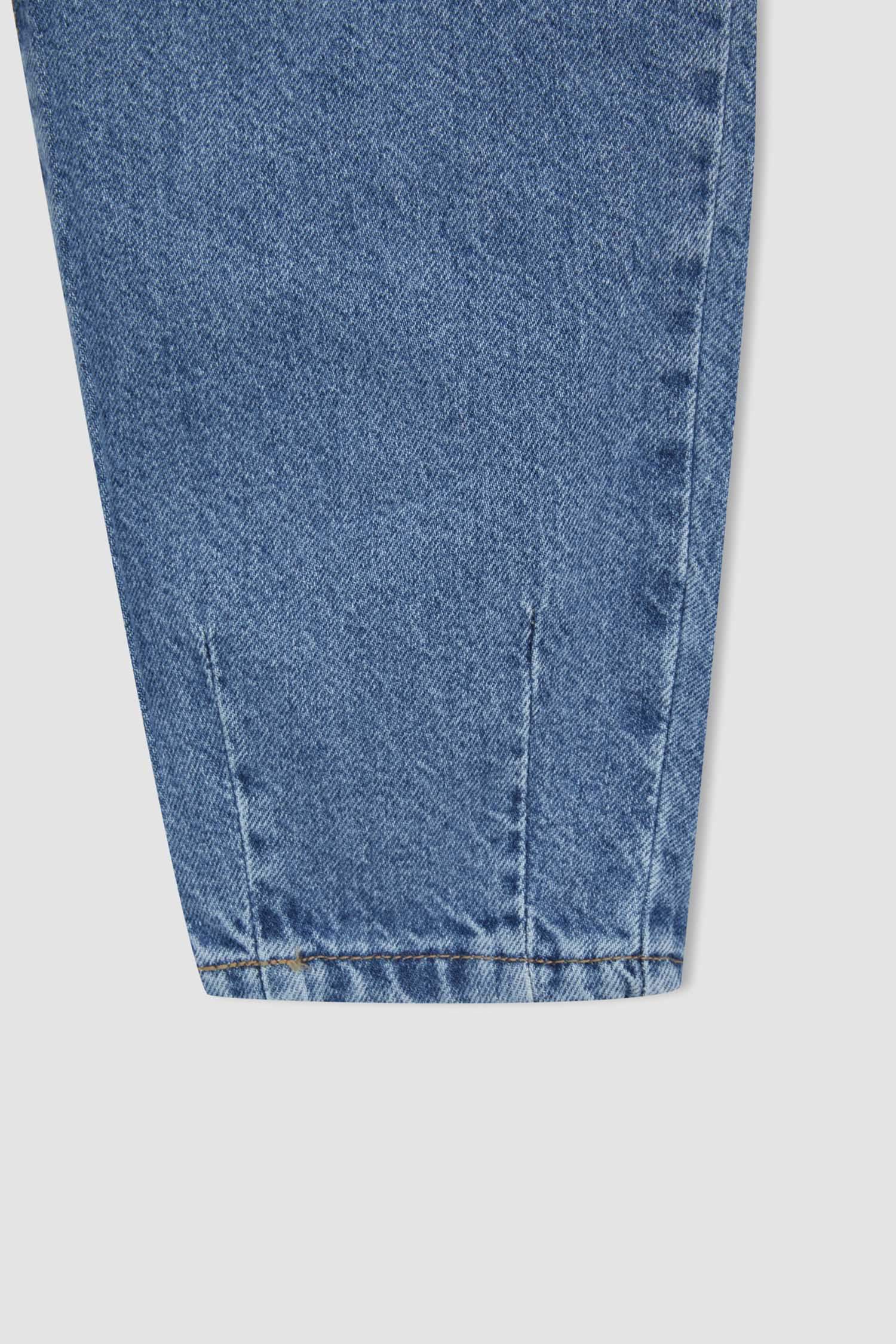 Kız Çocuk Slouchy Fit Jean Pantolon