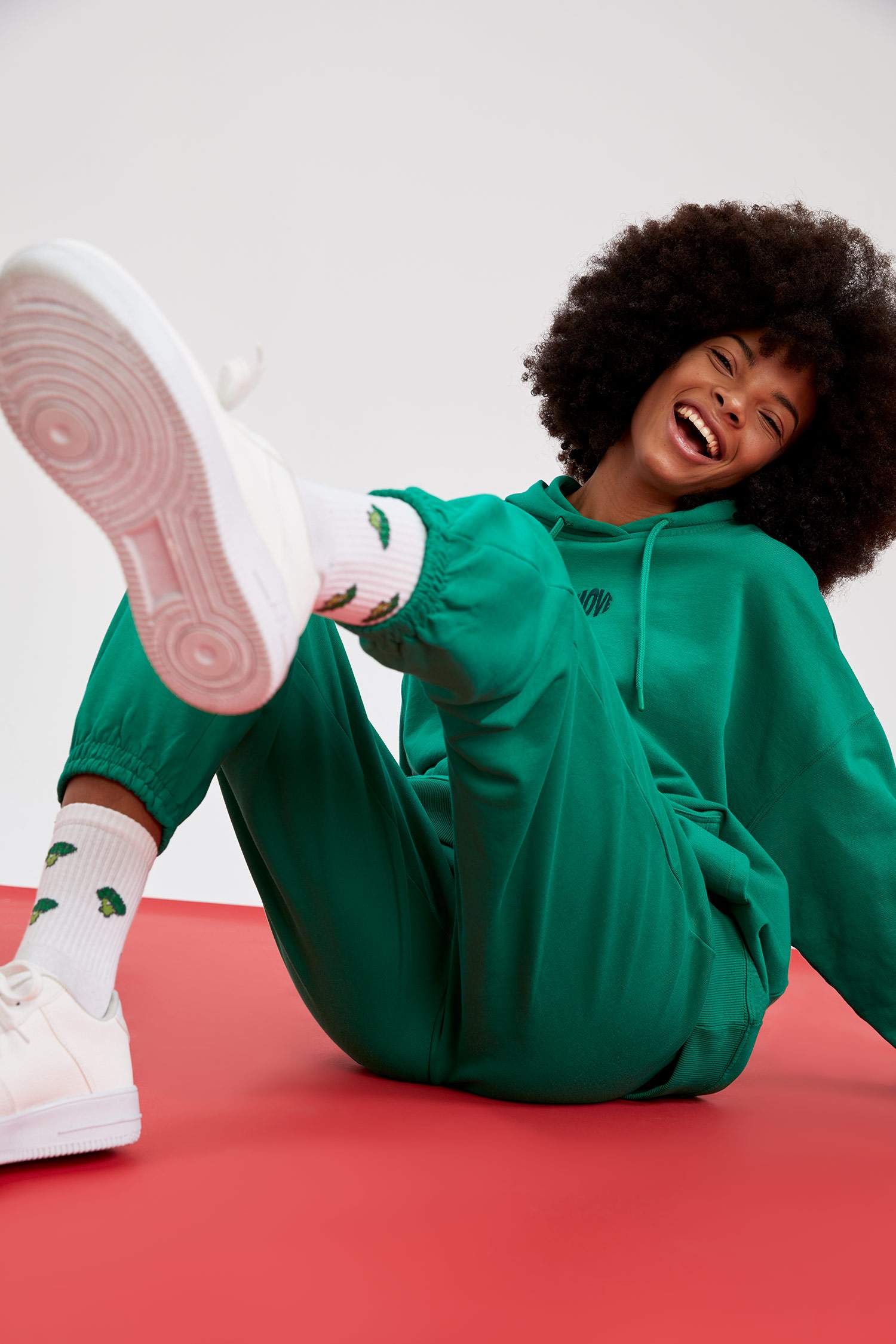 Defacto Fit Kalın Sweatshirt Kumaşı Jogger Eşofman Altı