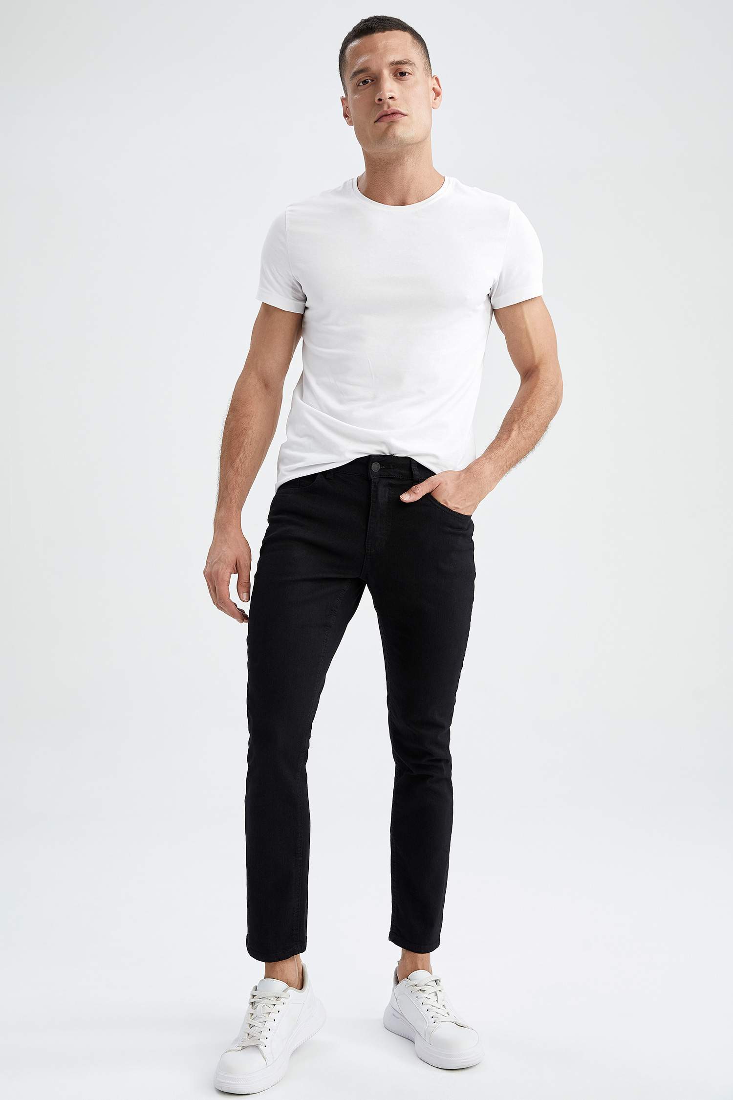 Pedro Slim Fit Normal Bel Dar Paça Jean Pantolon