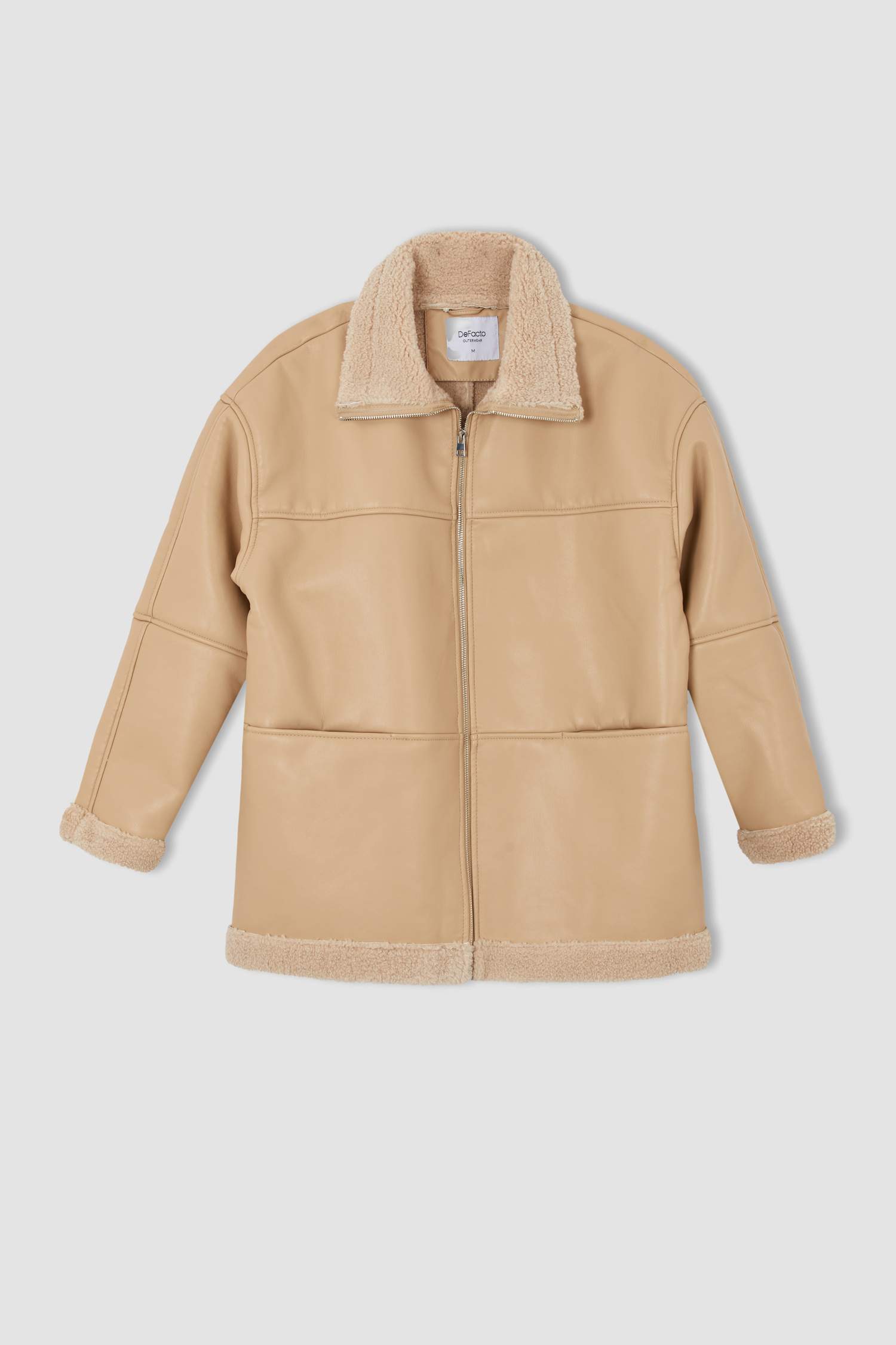Defacto Oversize Fit Suni Deri Mont. 9 Defacto Oversize Fit Suni Deri Mont. 9