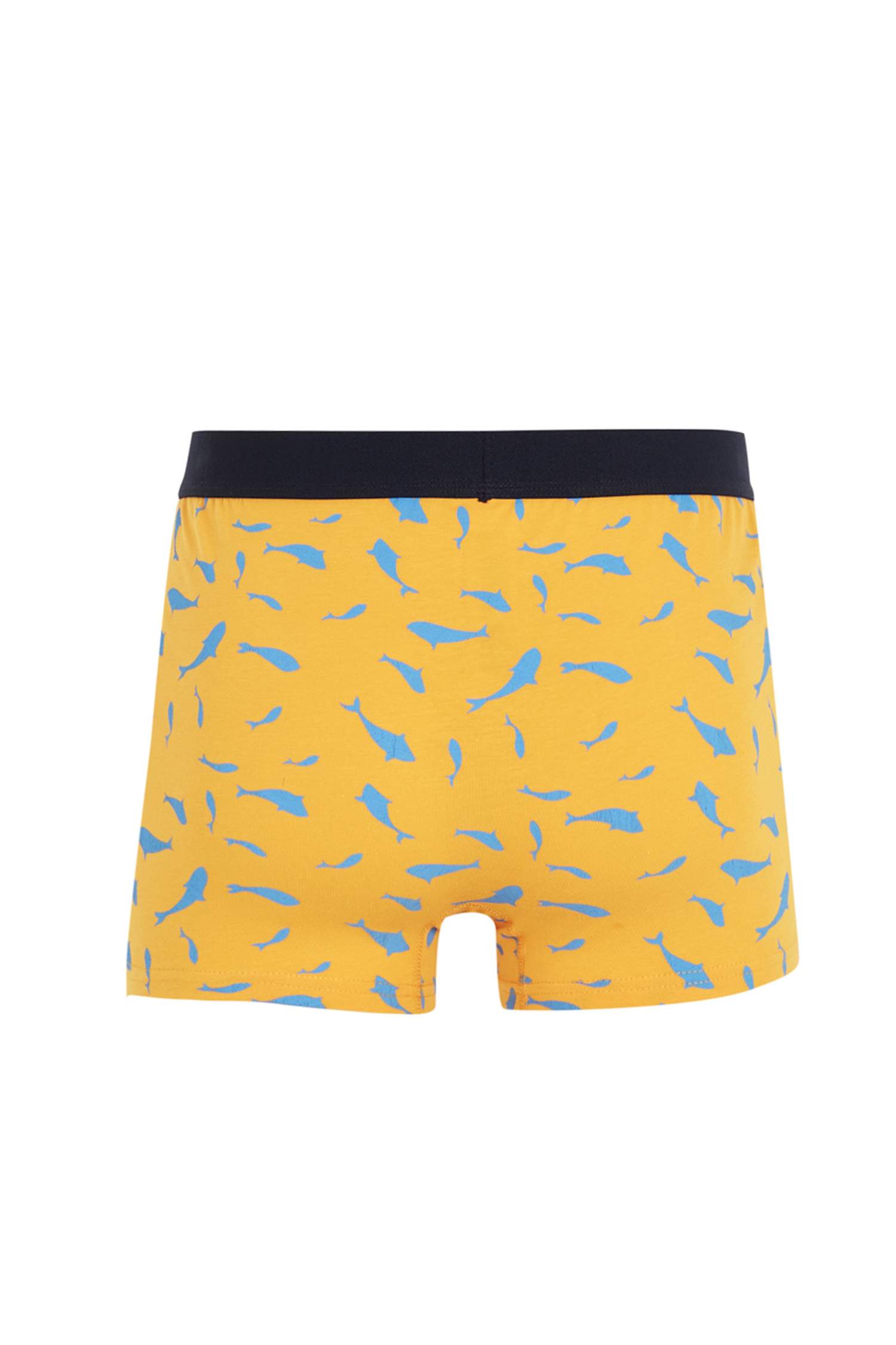 Defacto Fit Regular Fit Desenli 3'lü Boxer