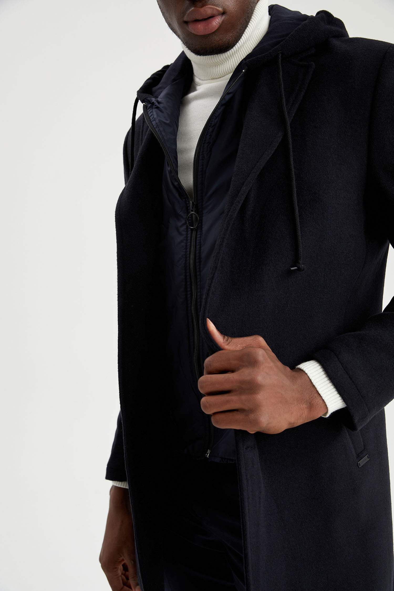 Regular Fit Kaşe Mont Parka