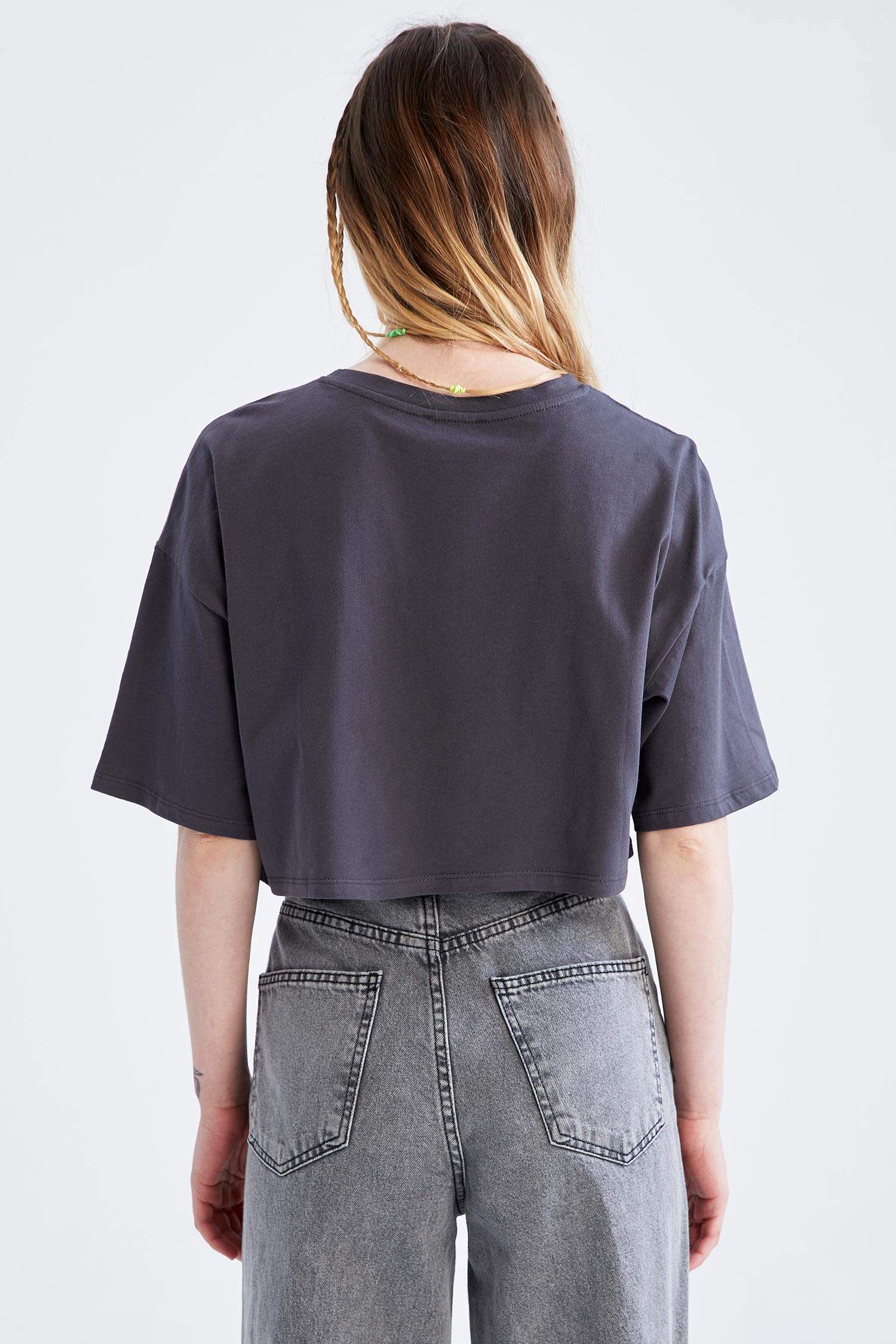 Coool Oversize Fit Looney Tunes Lisanslı Bisiklet Yaka Tişört