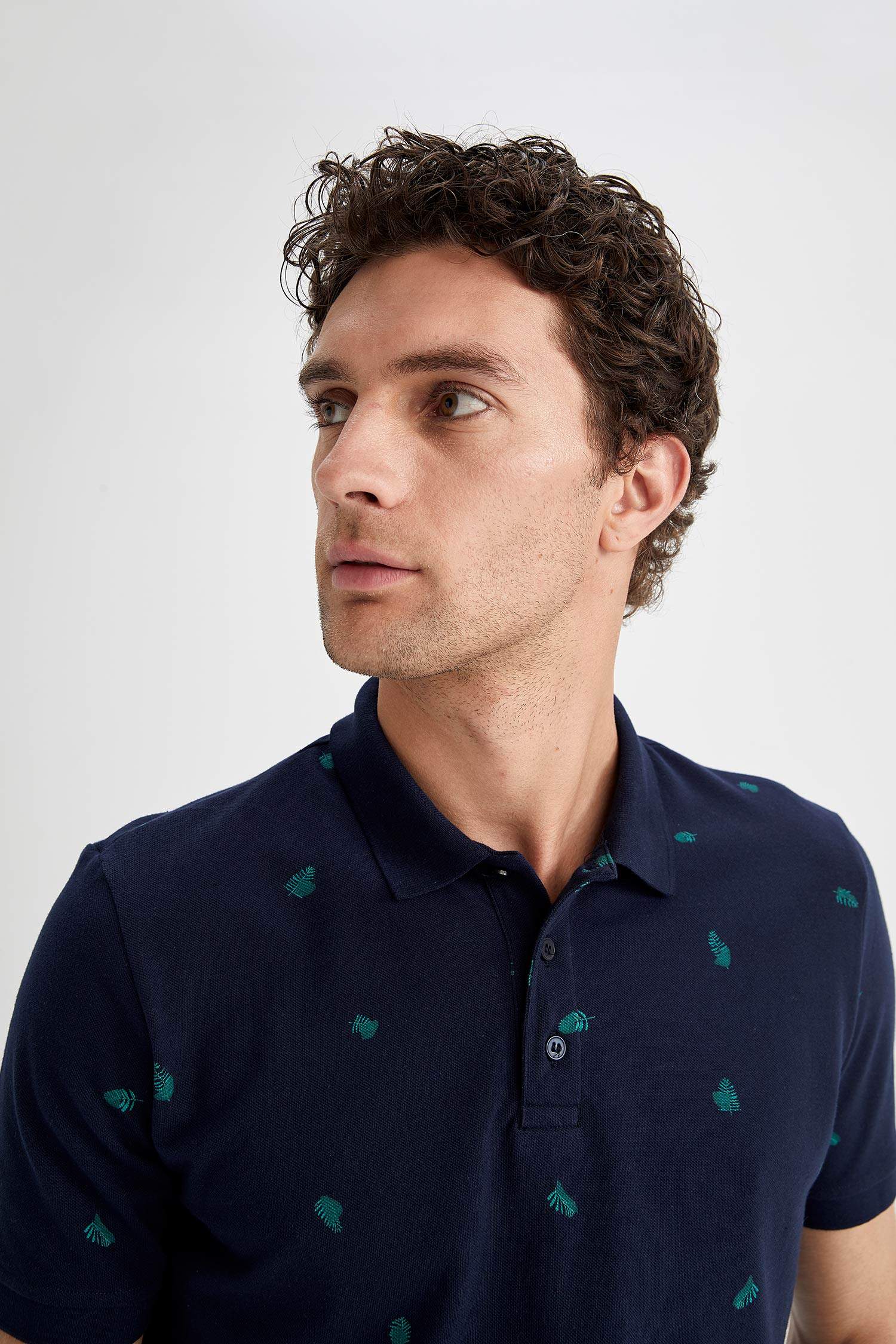 Regular Fit Polo Pamuklu Penye Tişört