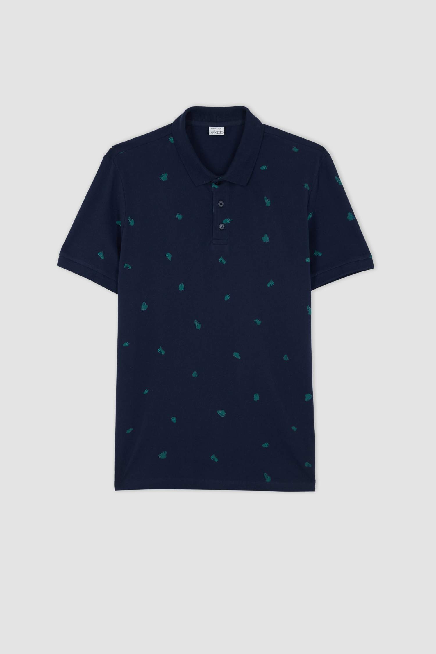Regular Fit Polo Pamuklu Penye Tişört