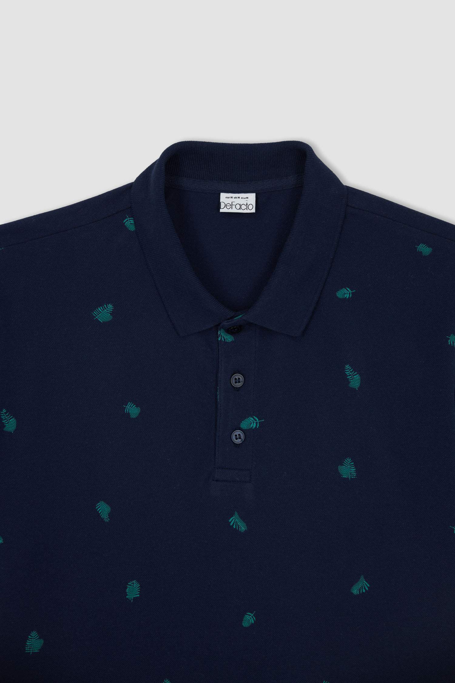 Regular Fit Polo Pamuklu Penye Tişört