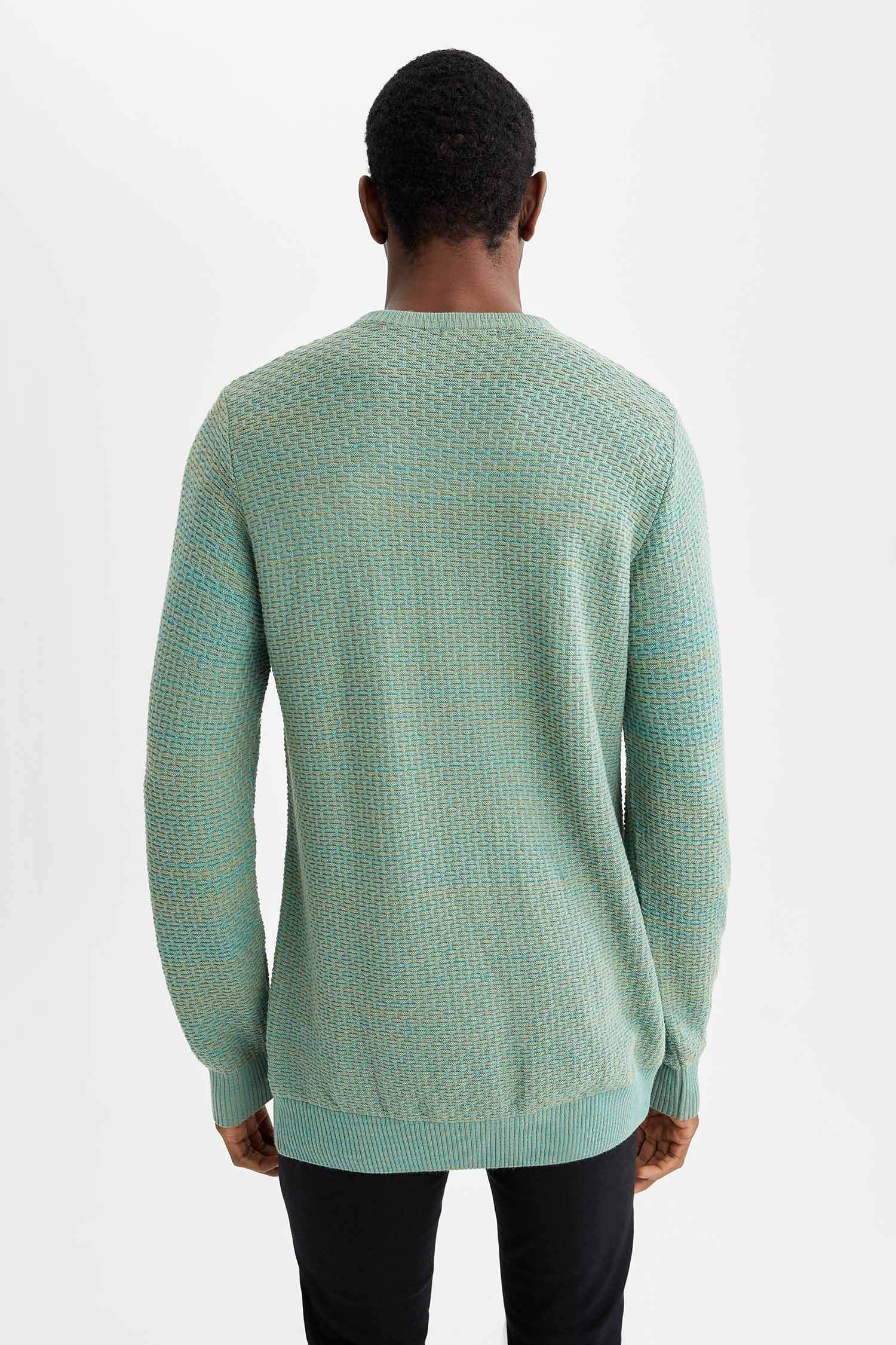 Regular Fit Bisiklet Yaka Triko Kazak