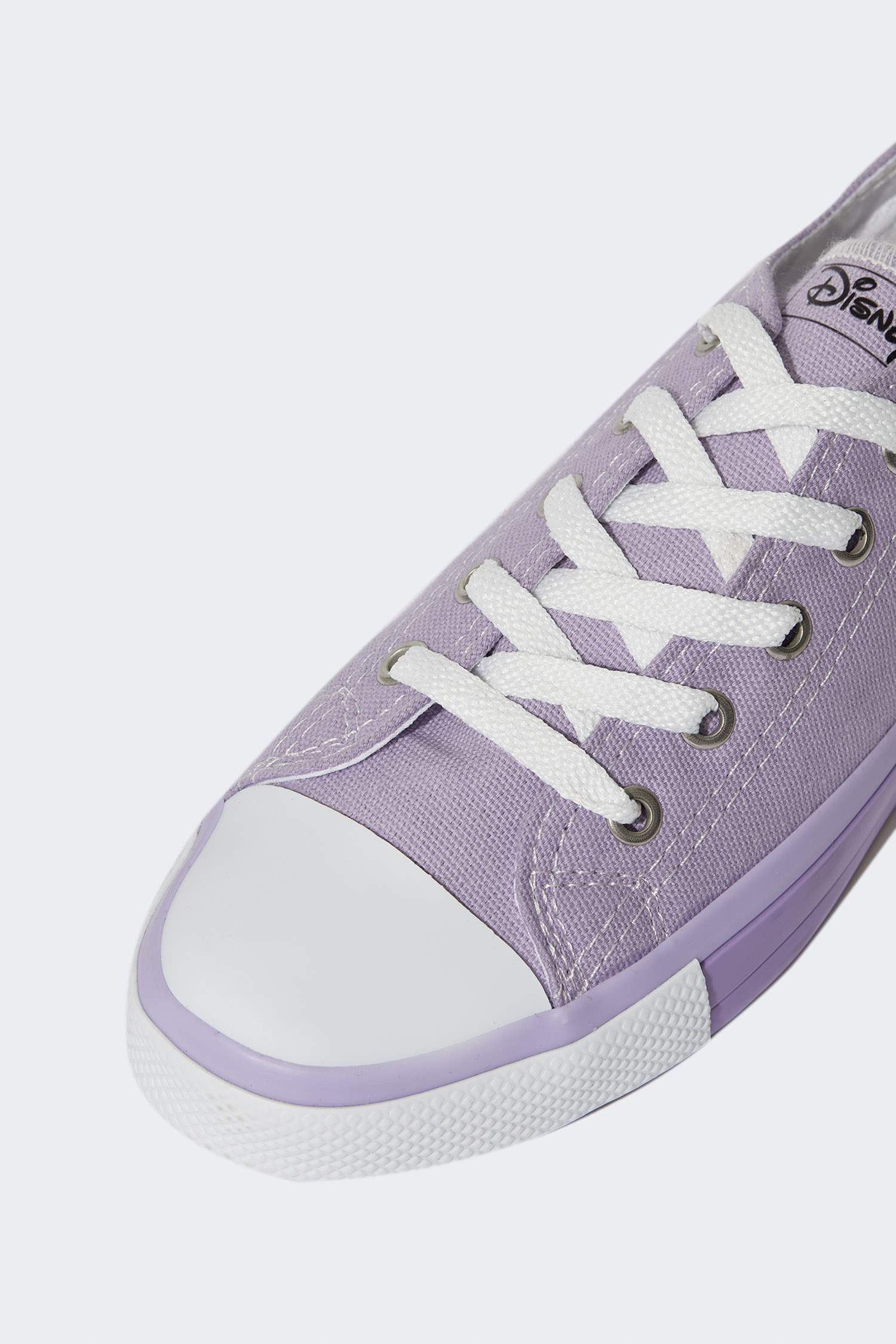Kız Çocuk Disney Mickey & Minnie Lisanslı Bağcıklı Düz Taban Sneaker