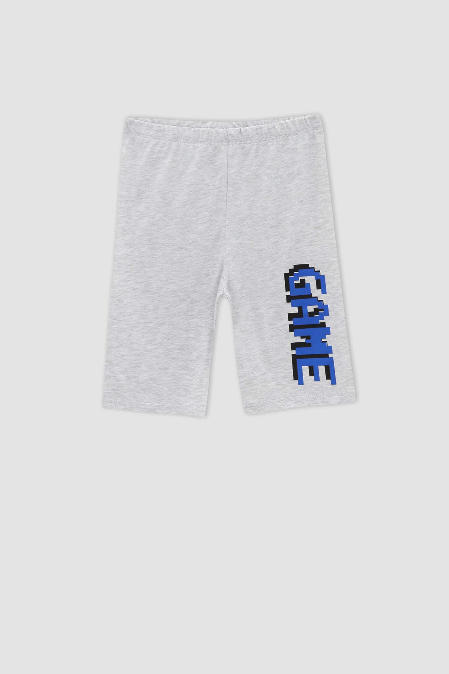 Erkek Çocuk Desenli Kısa Kollu Pamuklu Pijama Takım