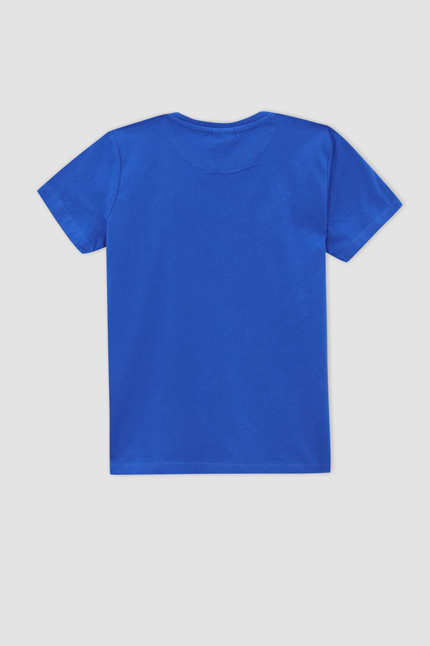 Erkek Çocuk Desenli Kısa Kollu Pamuklu Pijama Takım