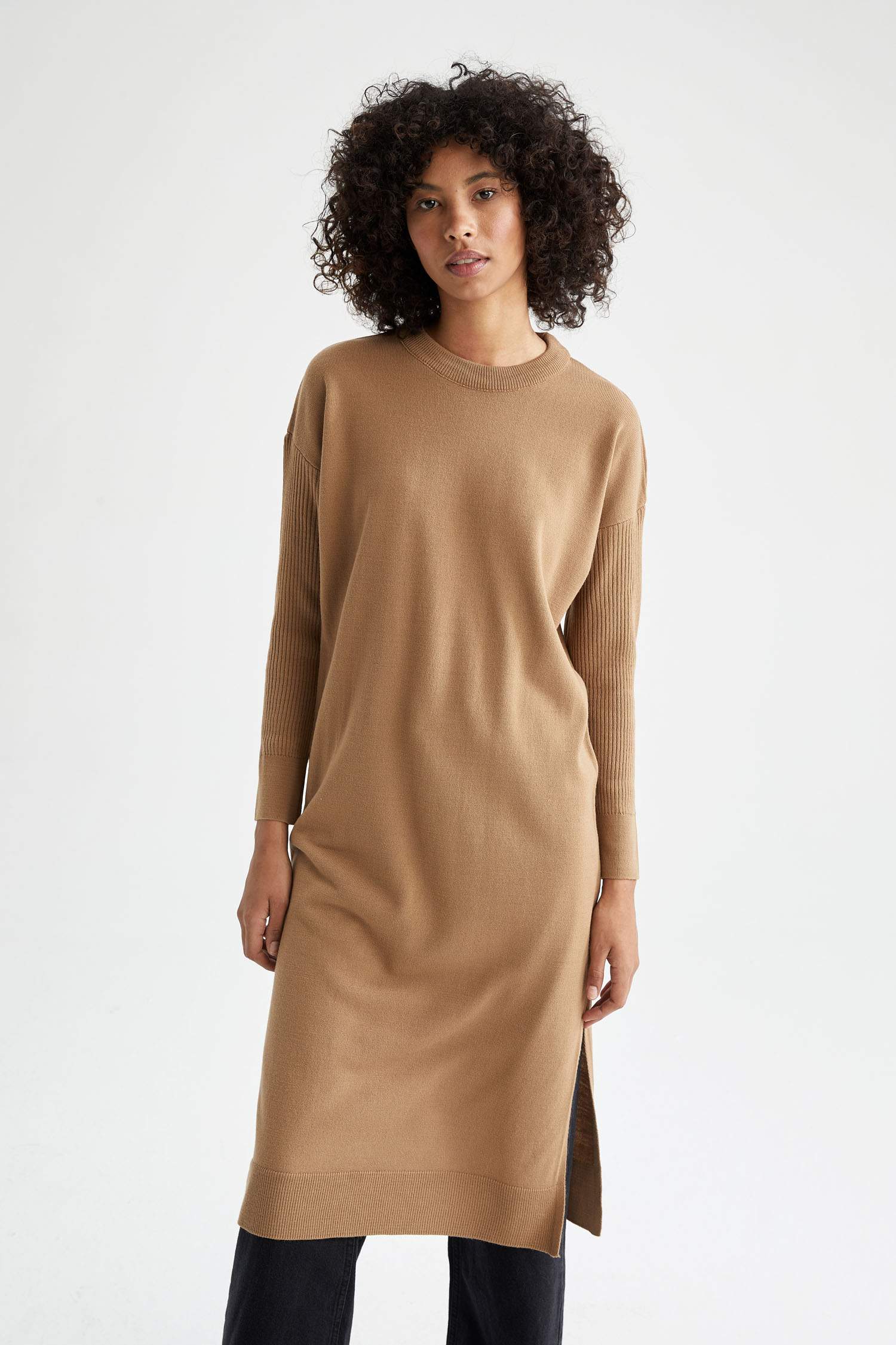 Defacto Regular Fit Bisiklet Yaka Tunik. 3 Defacto Regular Fit Bisiklet Yaka Tunik. 3