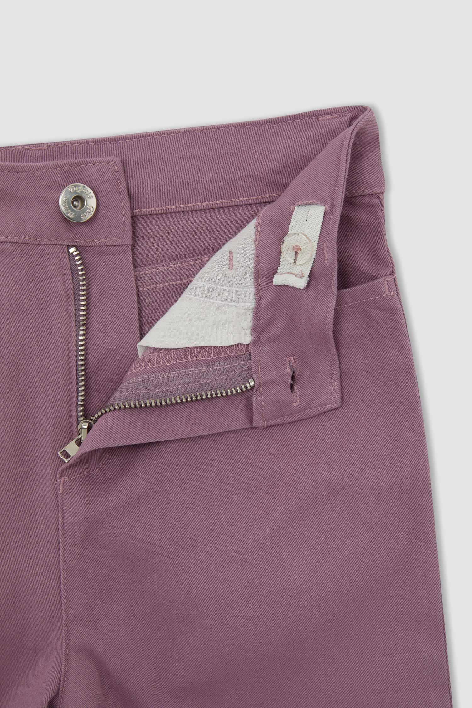 Kız Çocuk Regular Fit Gabardin Pantolon