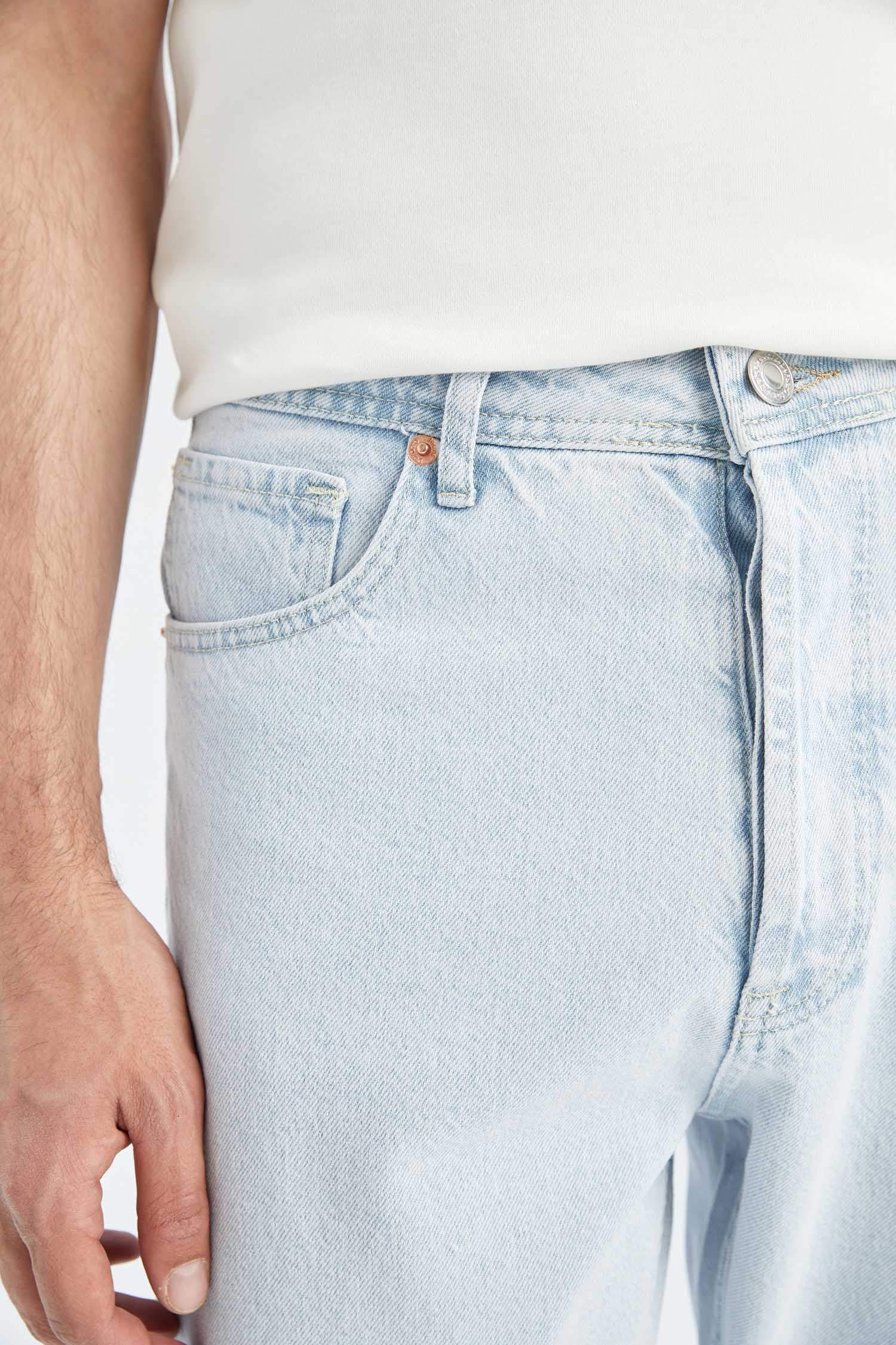 90's Slim Fit Normal Bel Jean Pantolon