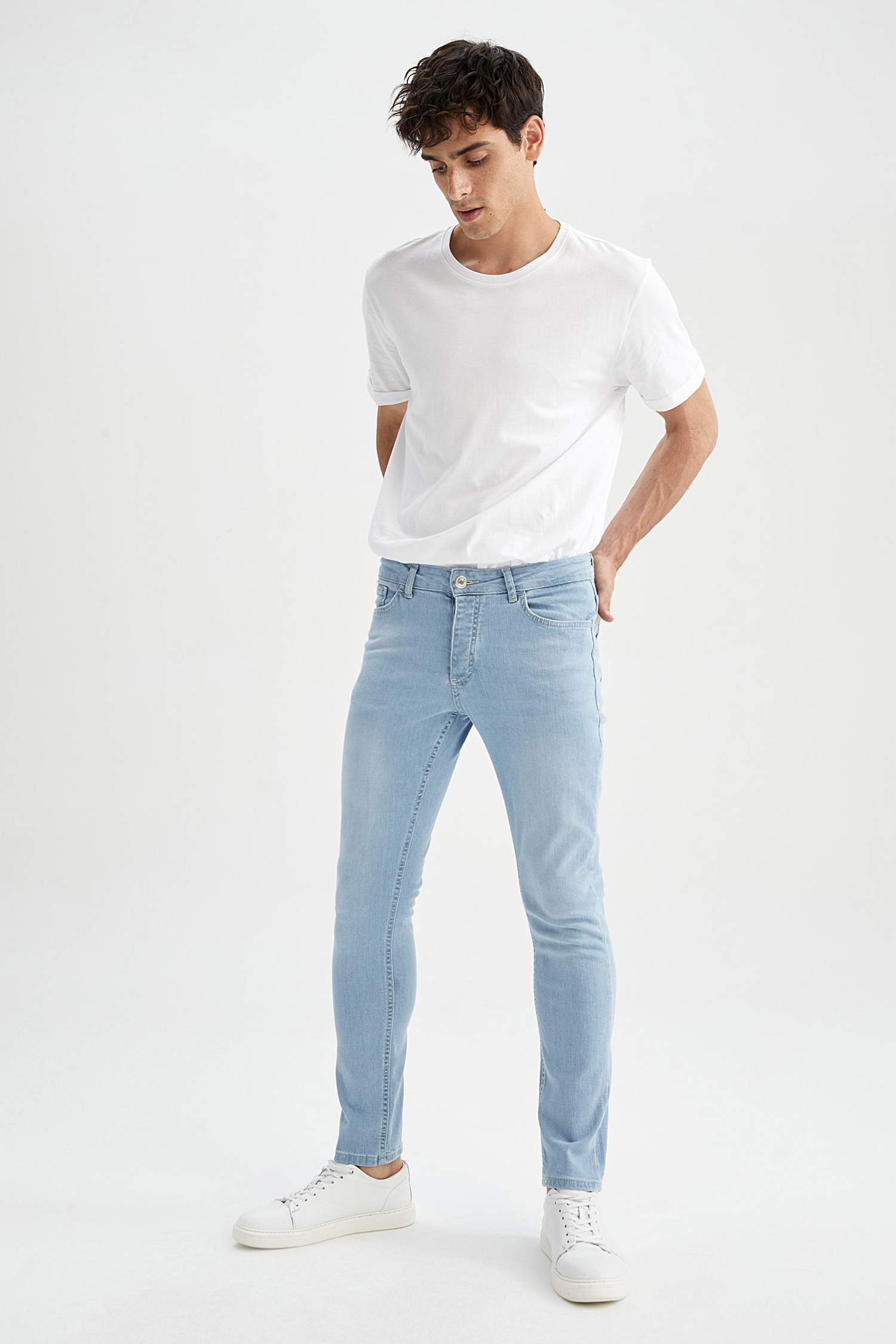 Pedro Slim Fit Normal Bel Dar Paça Jean Pantolon