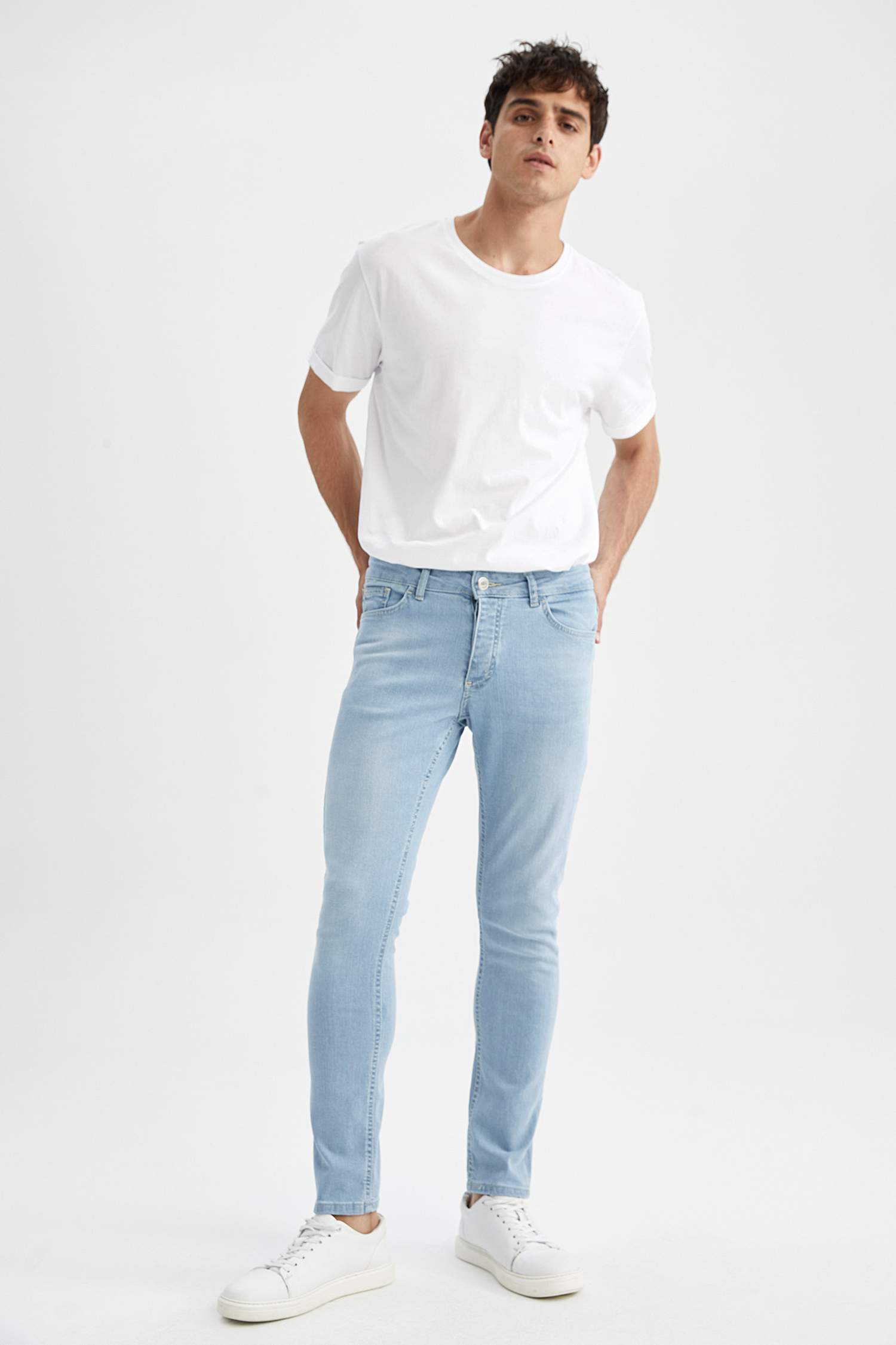 Pedro Slim Fit Normal Bel Dar Paça Jean Pantolon